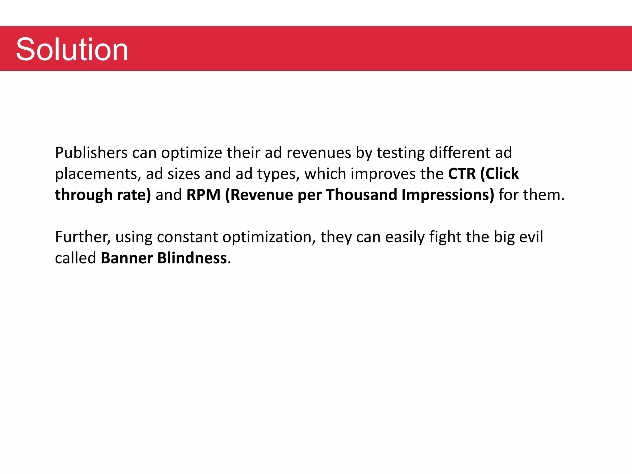 AdPushup pitch deck slide 3