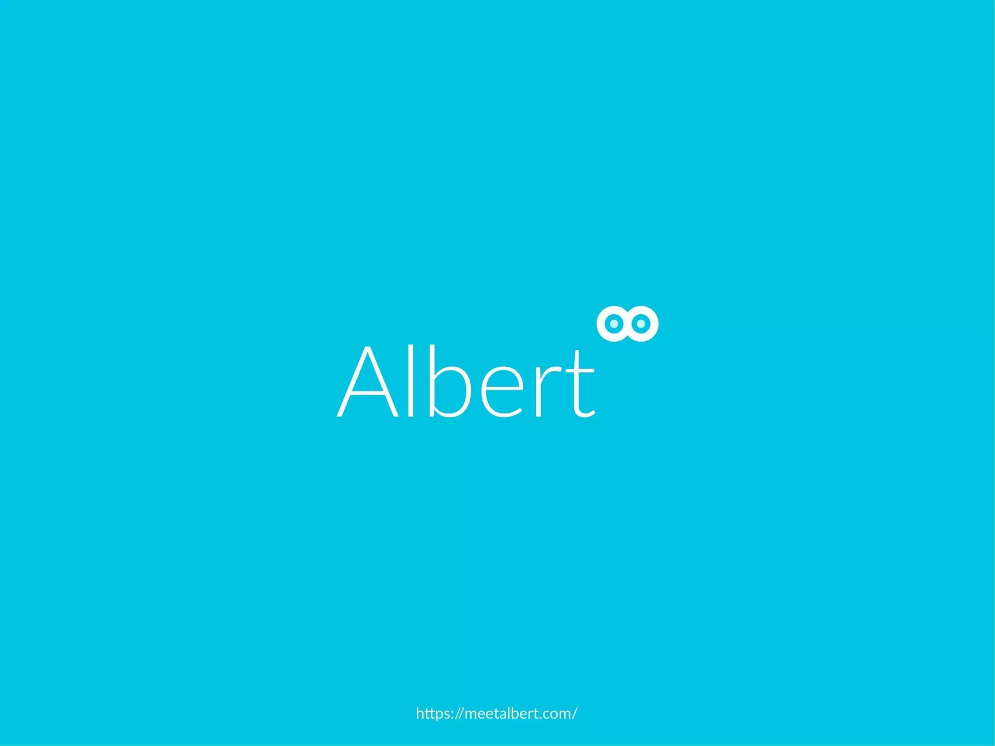 Albert pitch deck slide 1