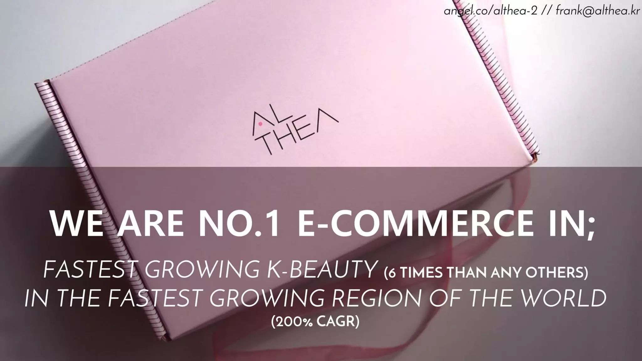 Althea pitch deck slide 2