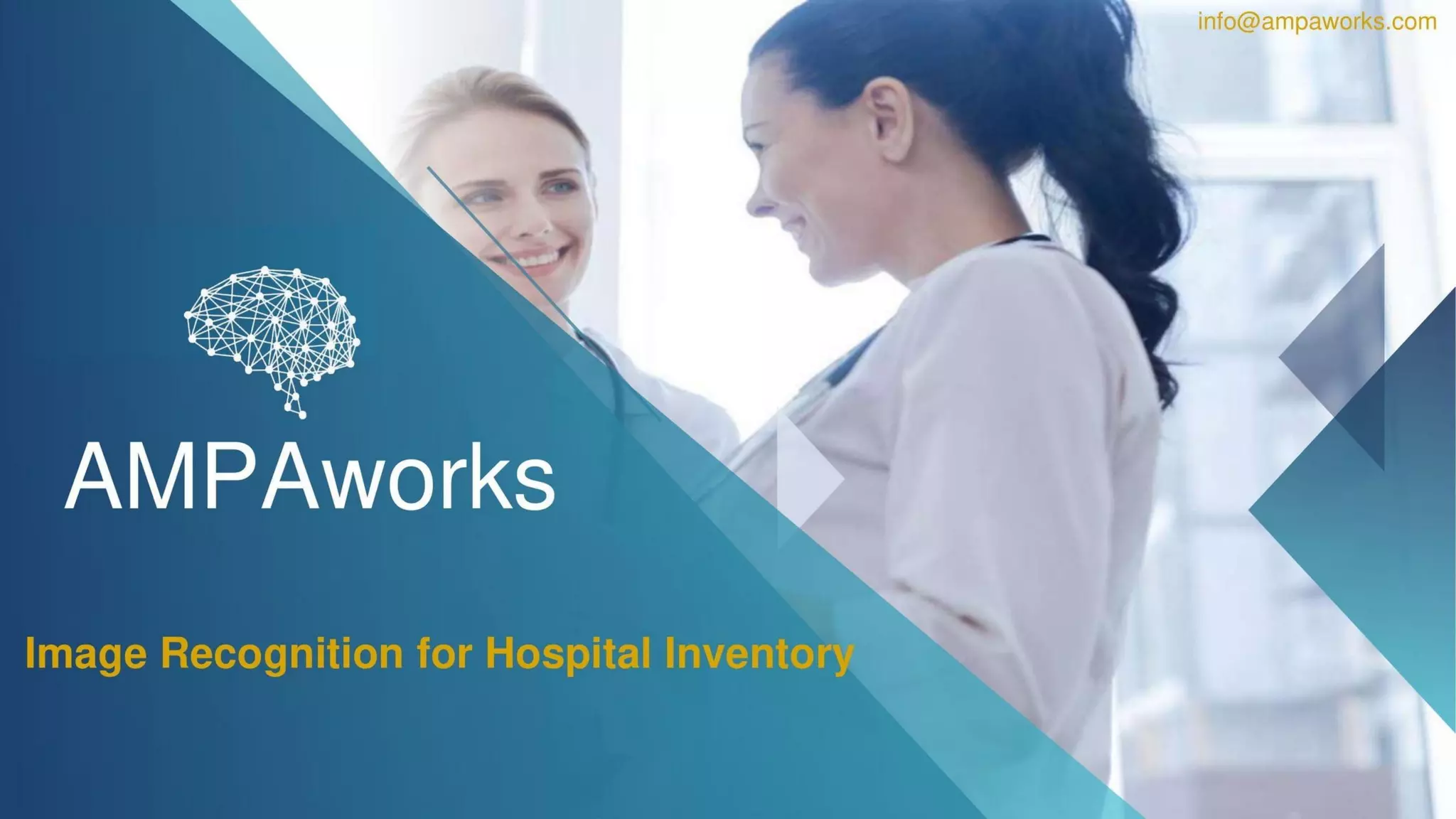 Ampaworks pitch deck slide 1