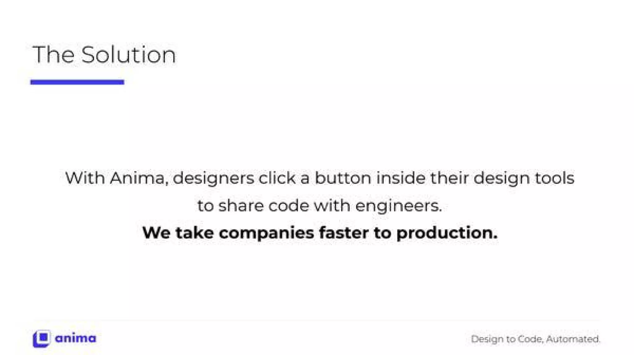 Anima pitch deck slide 3