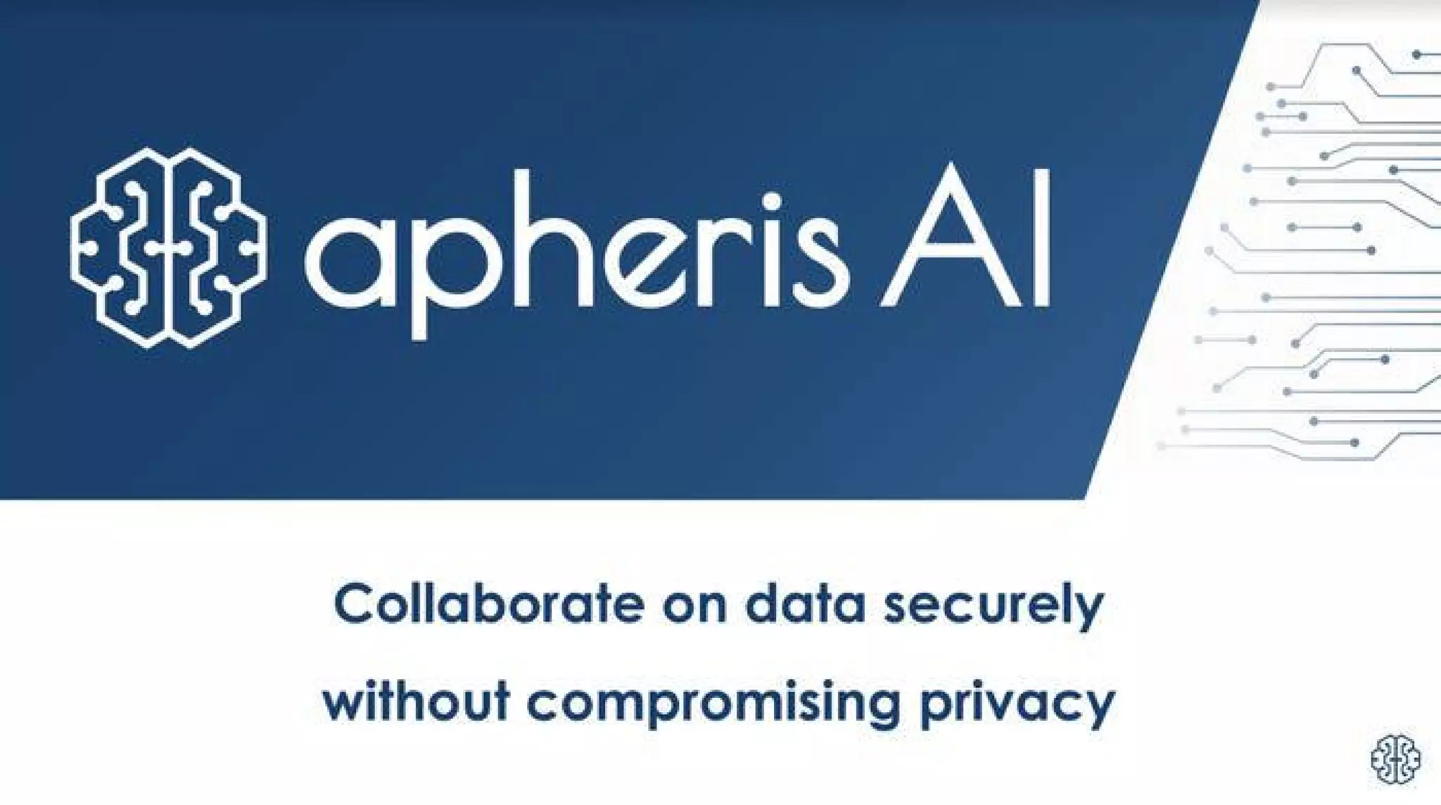 Apheris pitch deck slide 1