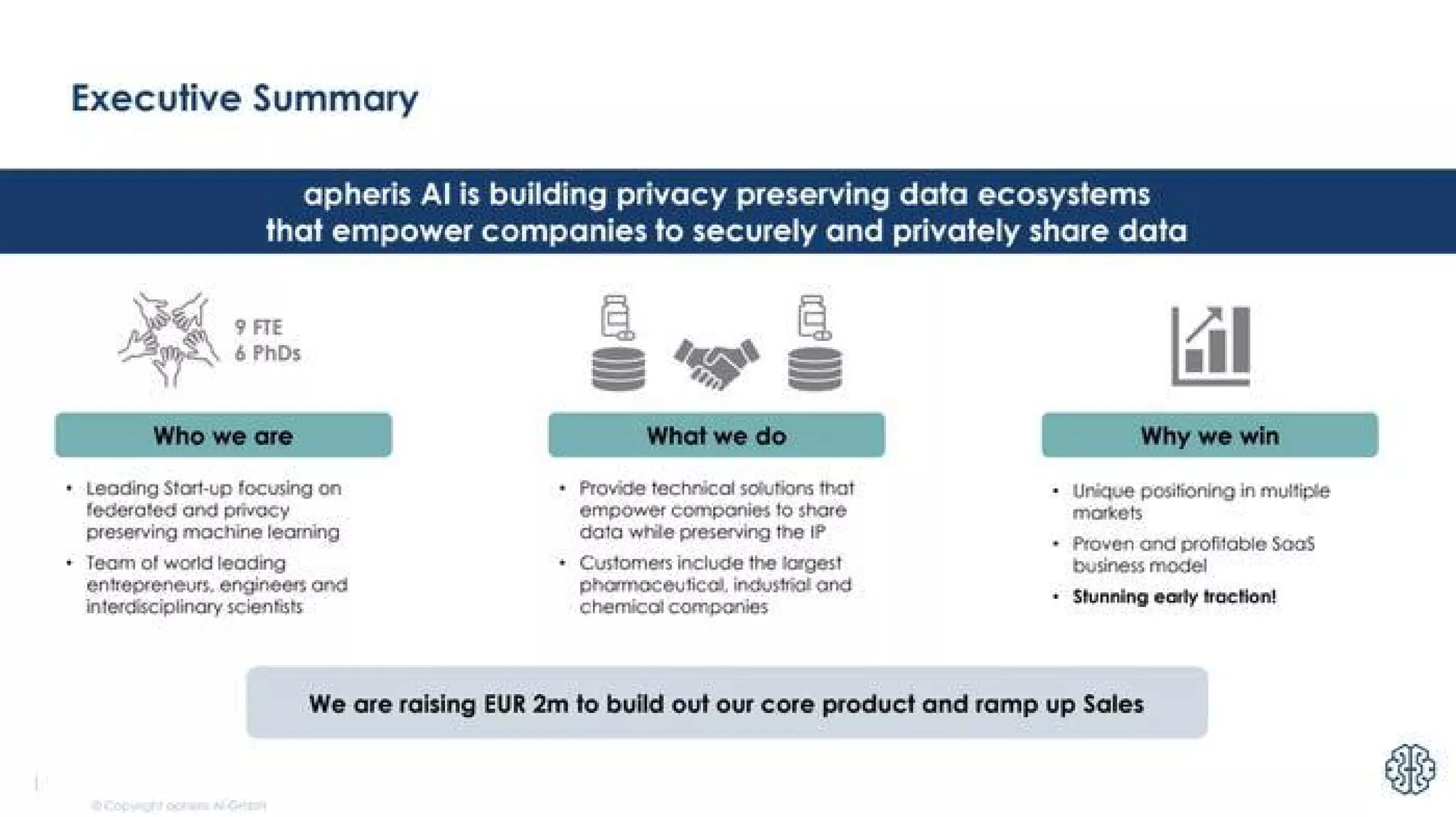 Apheris pitch deck slide 2