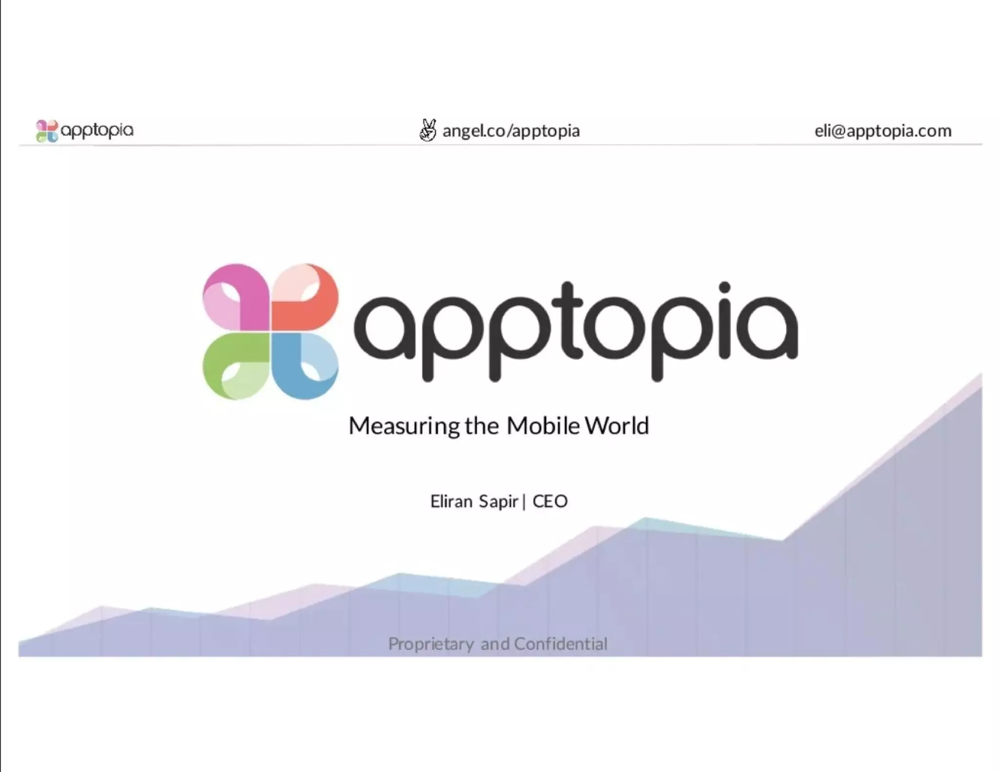 Apptopia pitch deck slide 1