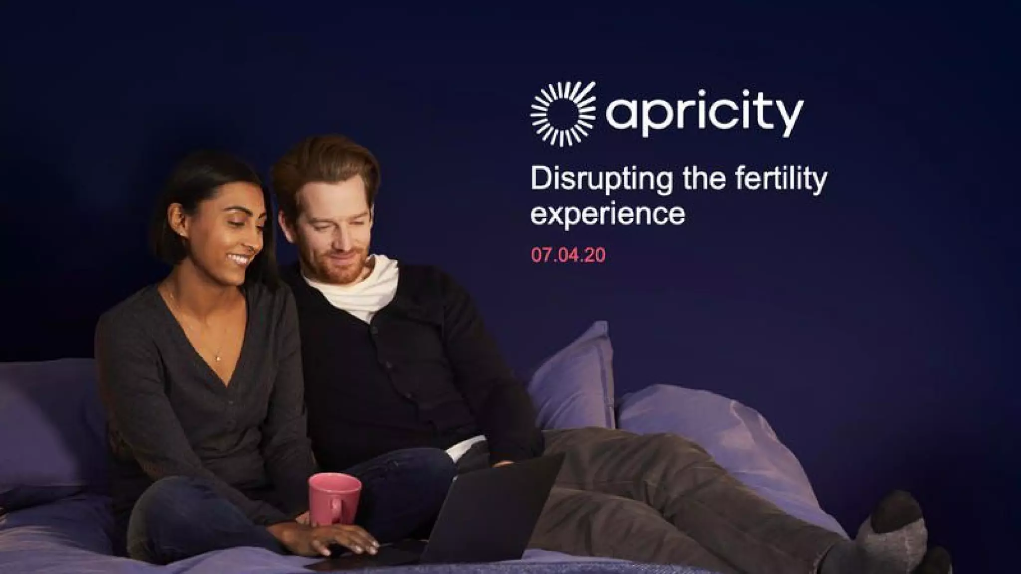 Apricity pitch deck slide 1