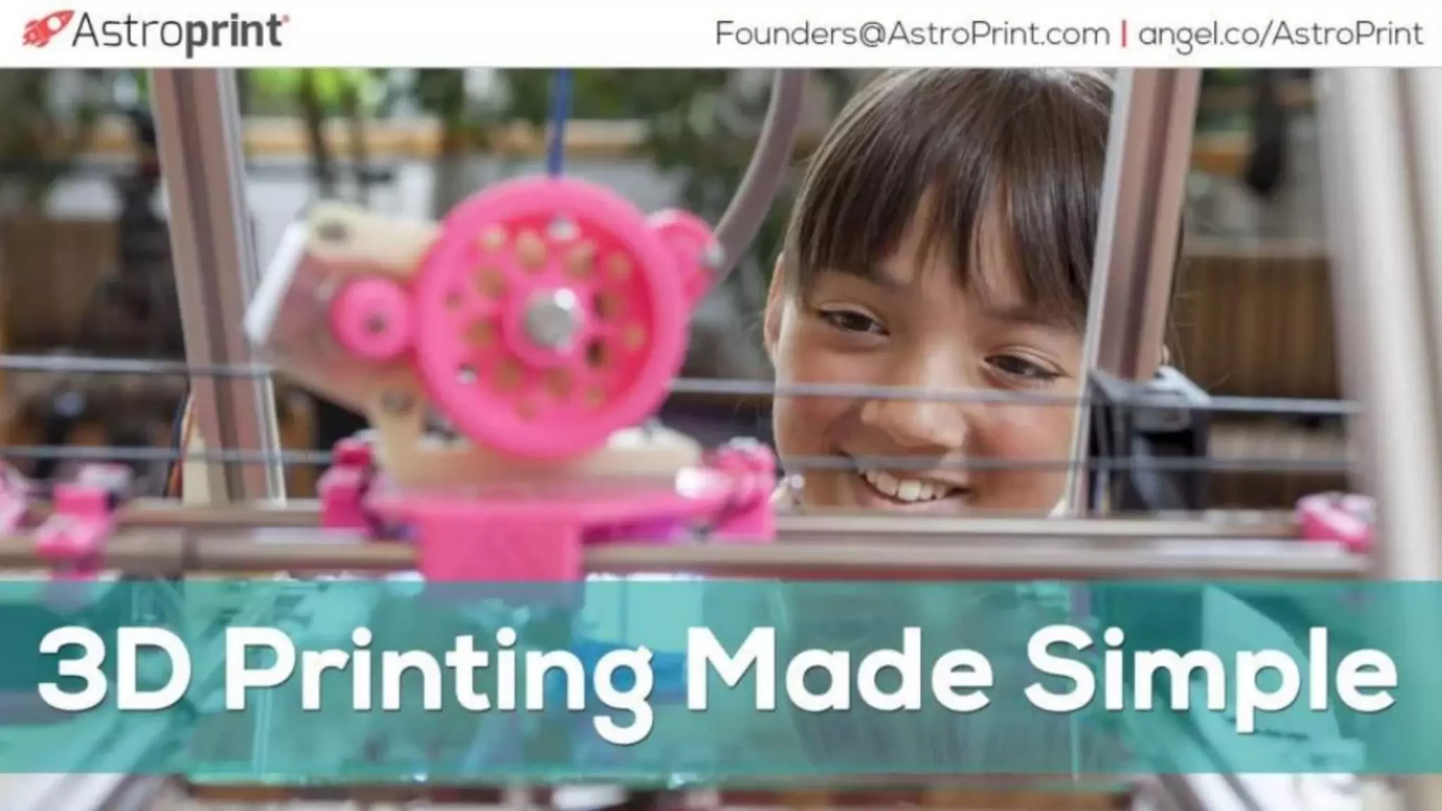 Astroprint pitch deck slide 2
