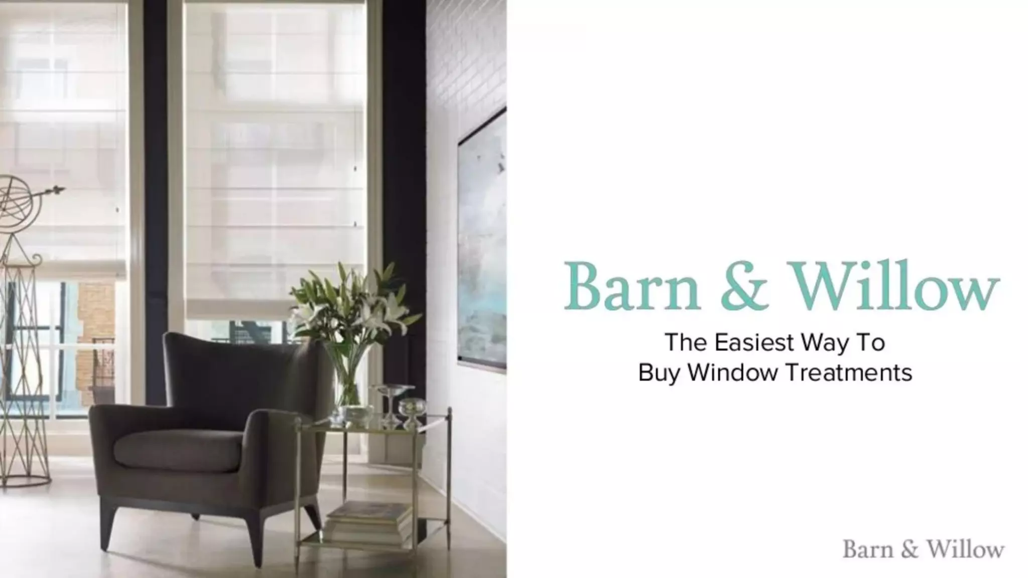 Barn And Willow pitch deck slide 1