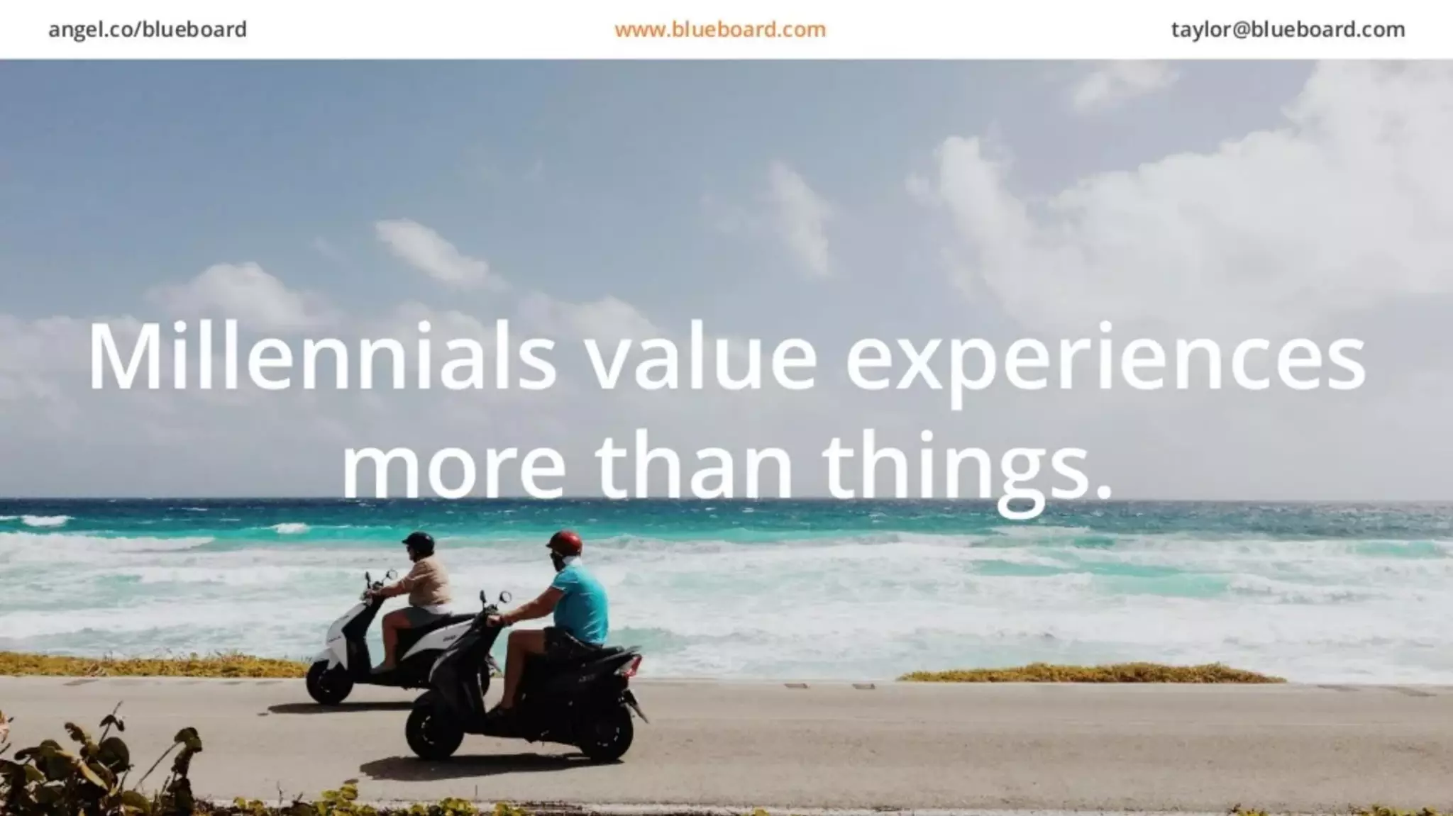Blueboard pitch deck slide 3