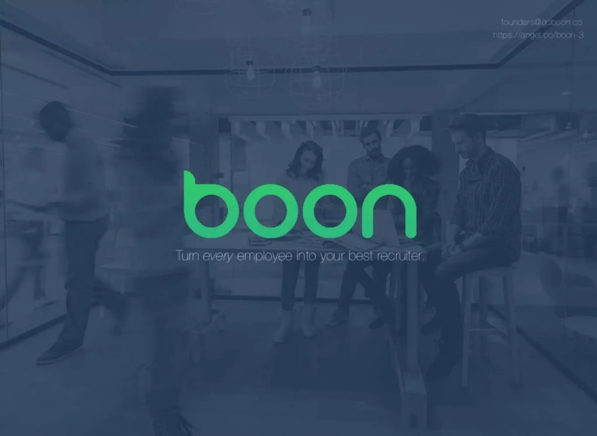 Boon pitch deck slide 1