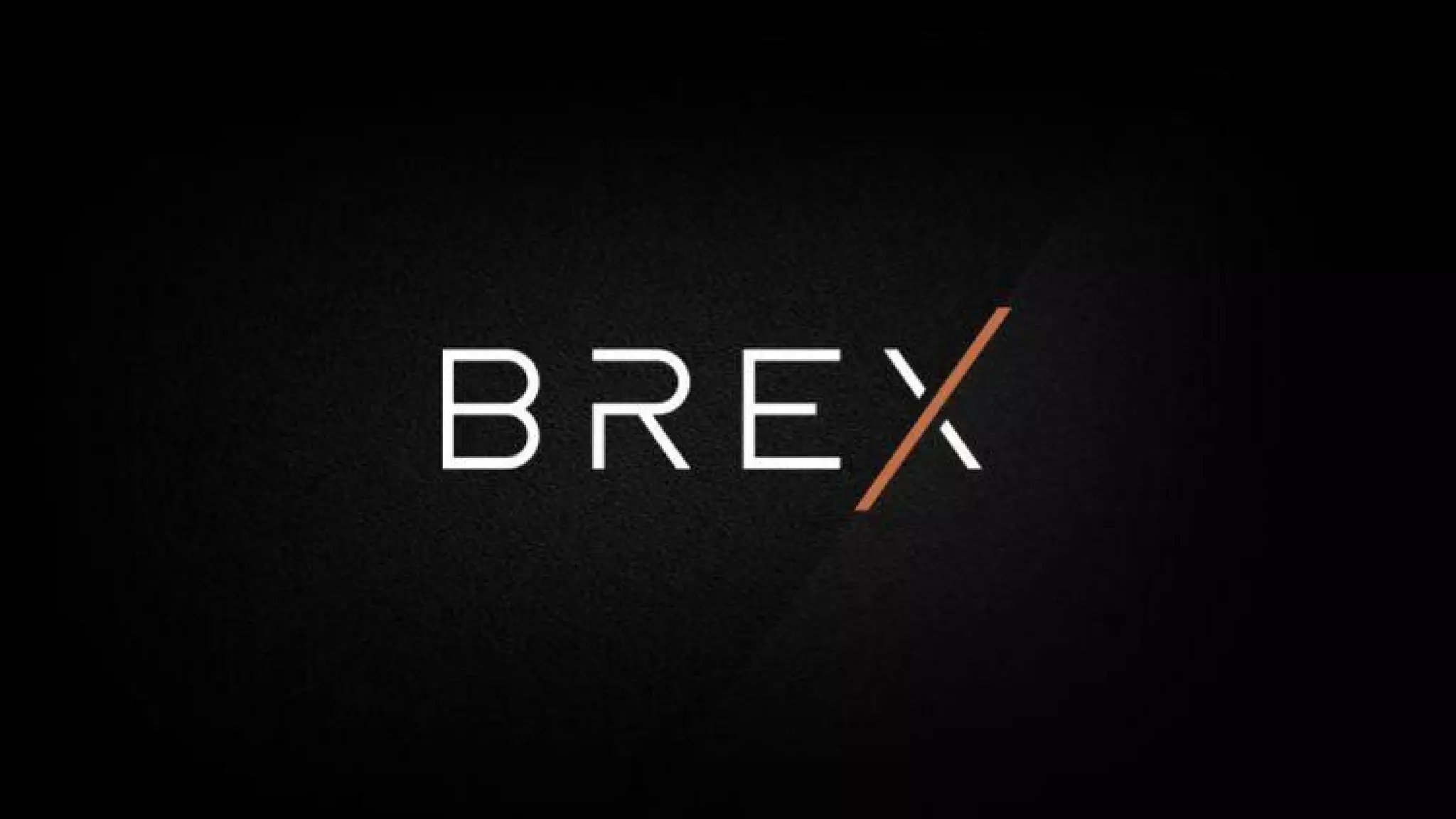 Brex pitch deck slide 1