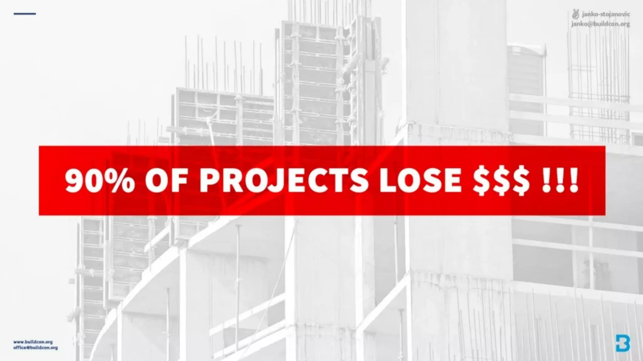 Buildcon pitch deck slide 3