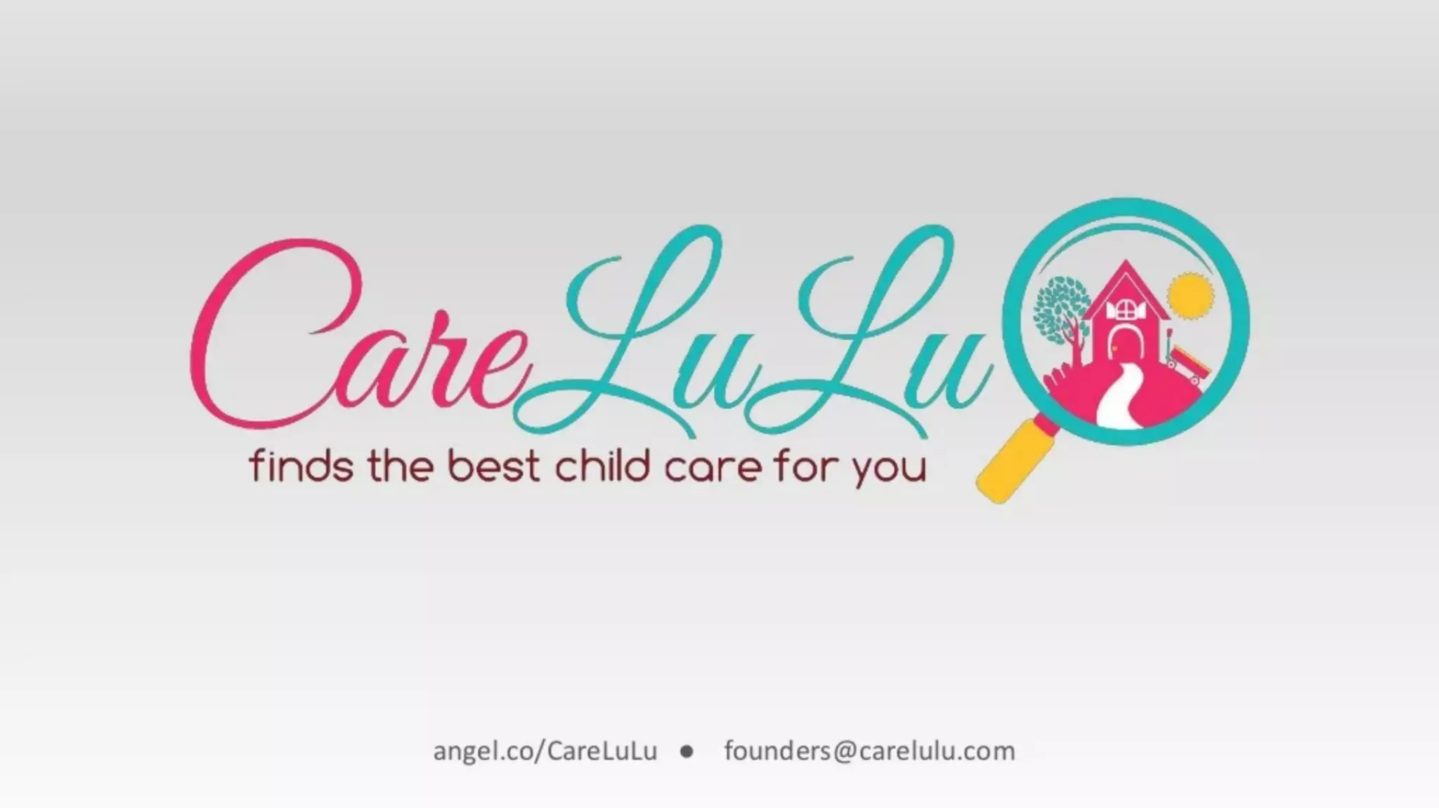 Carelulu pitch deck slide 1