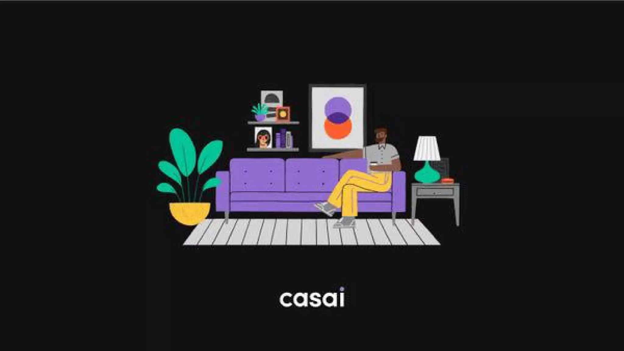 Casai pitch deck slide 1