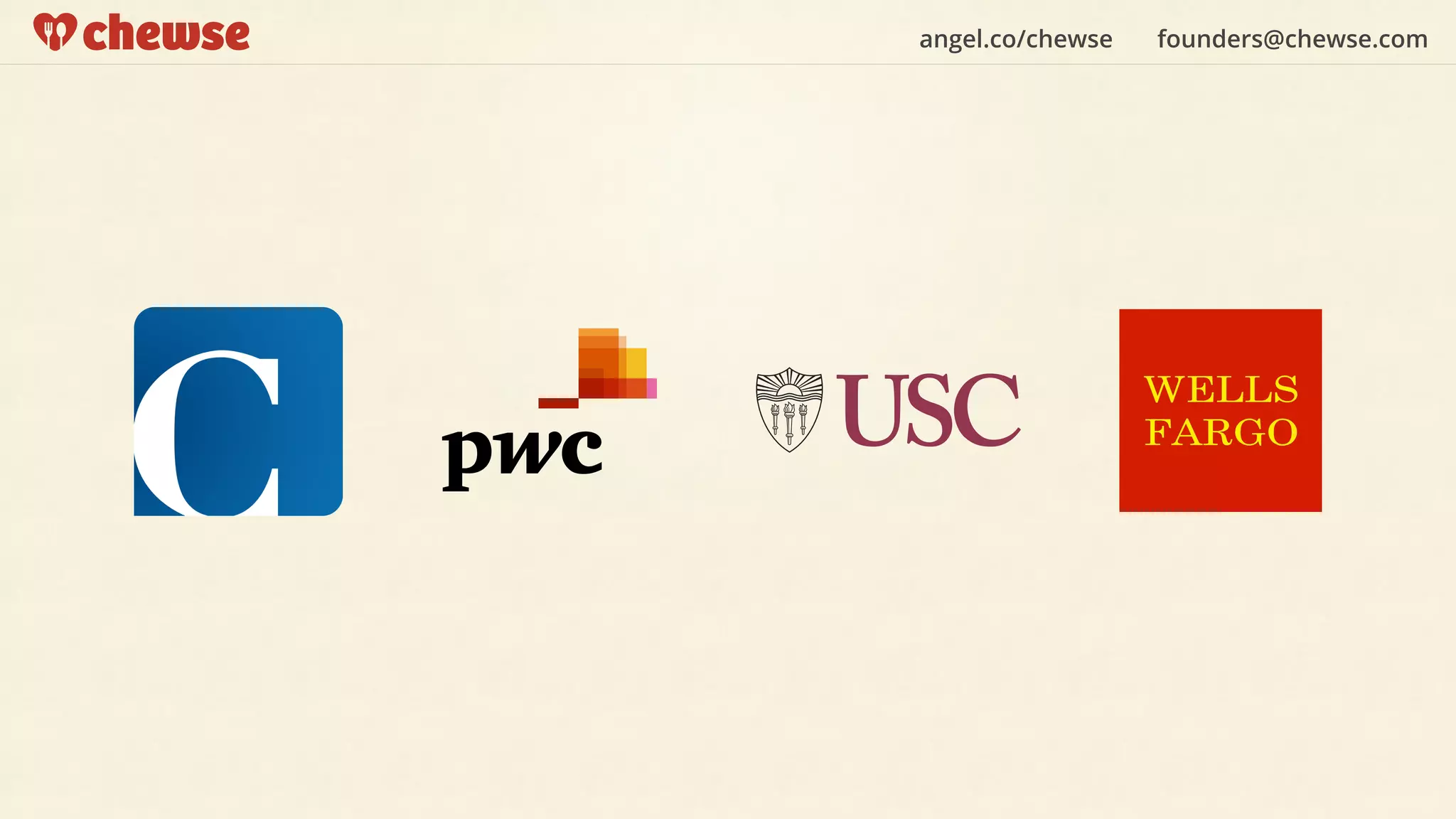 Chewse pitch deck slide 3
