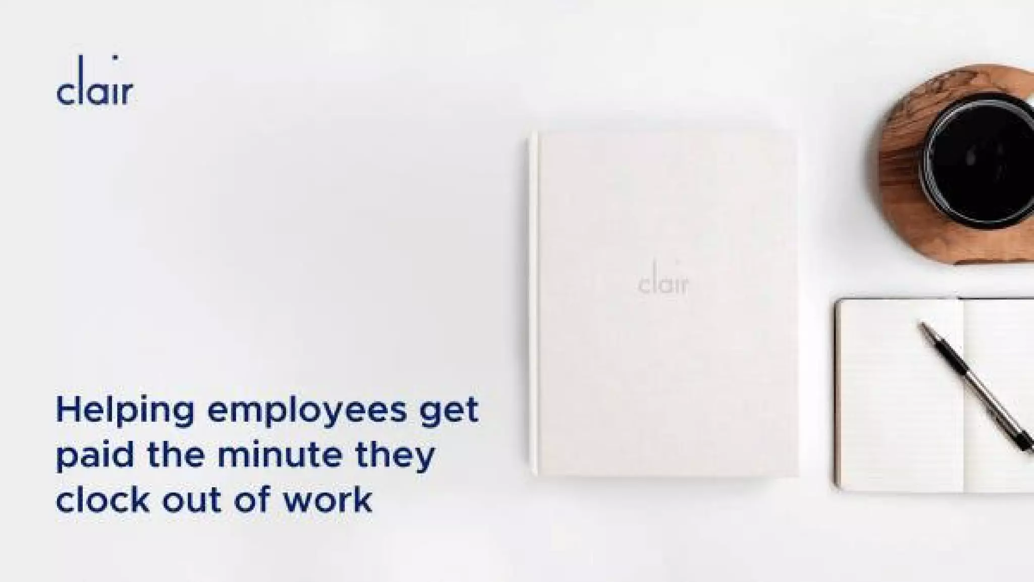 Clair pitch deck slide 1