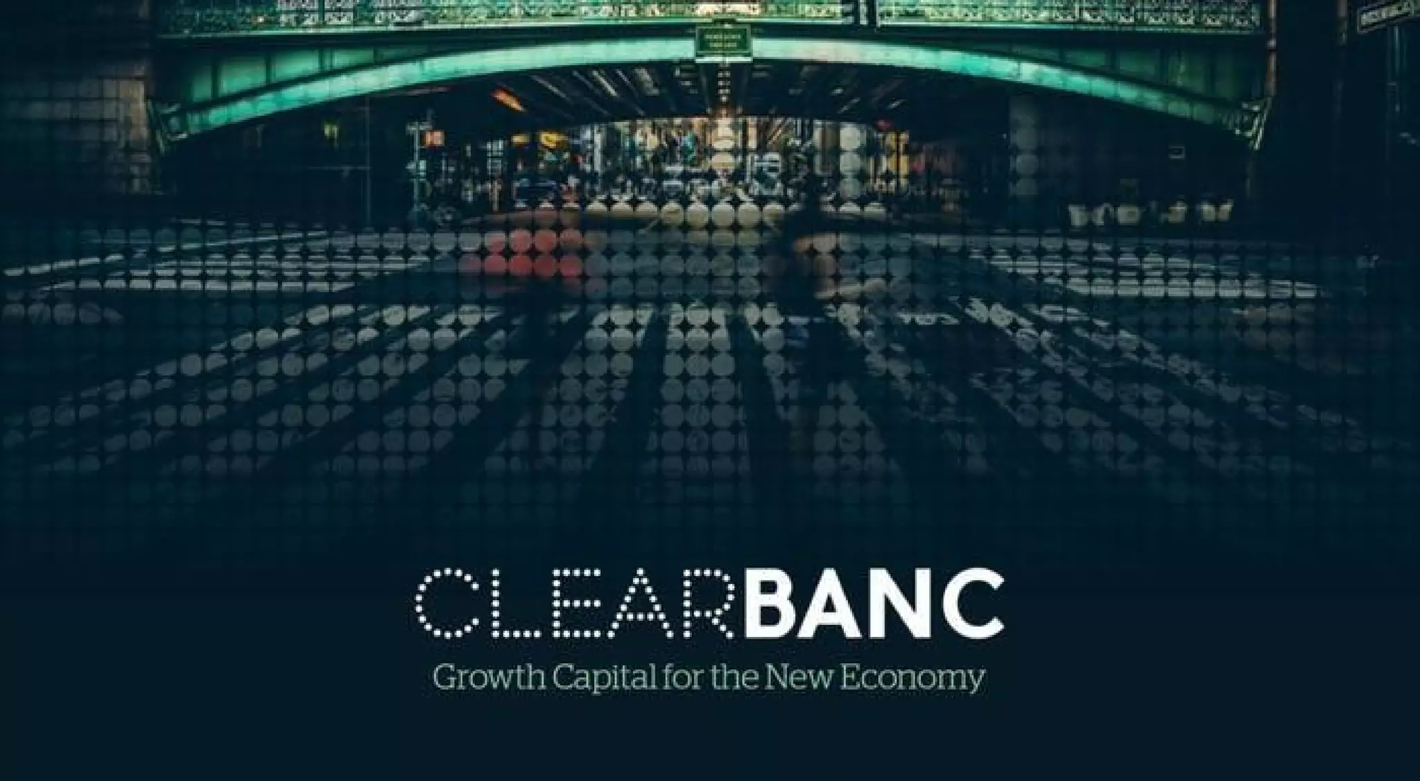 Clearco (Clearbanc) pitch deck slide 1