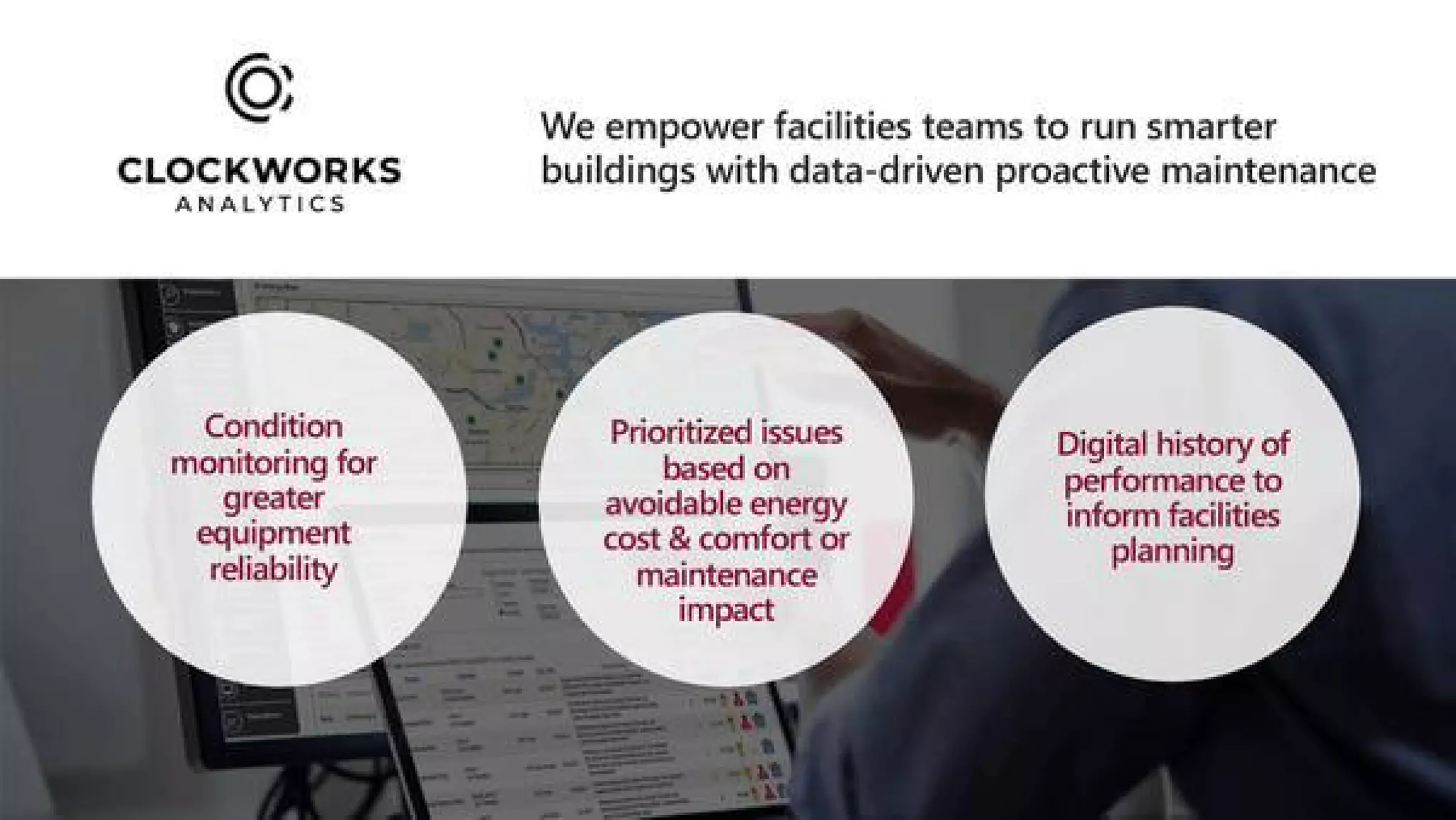 Clockworks Analytics pitch deck slide 3
