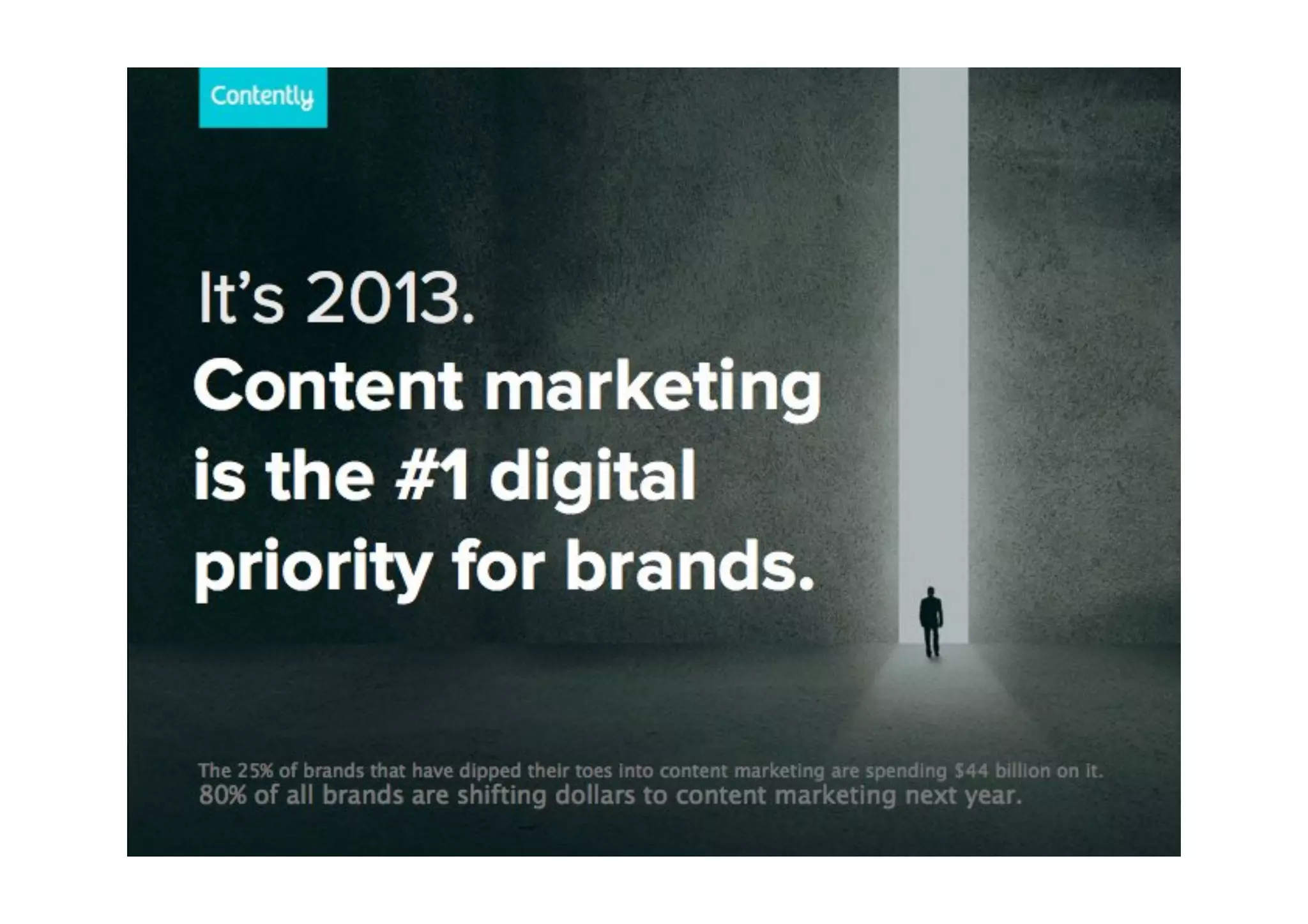 Contently pitch deck slide 2