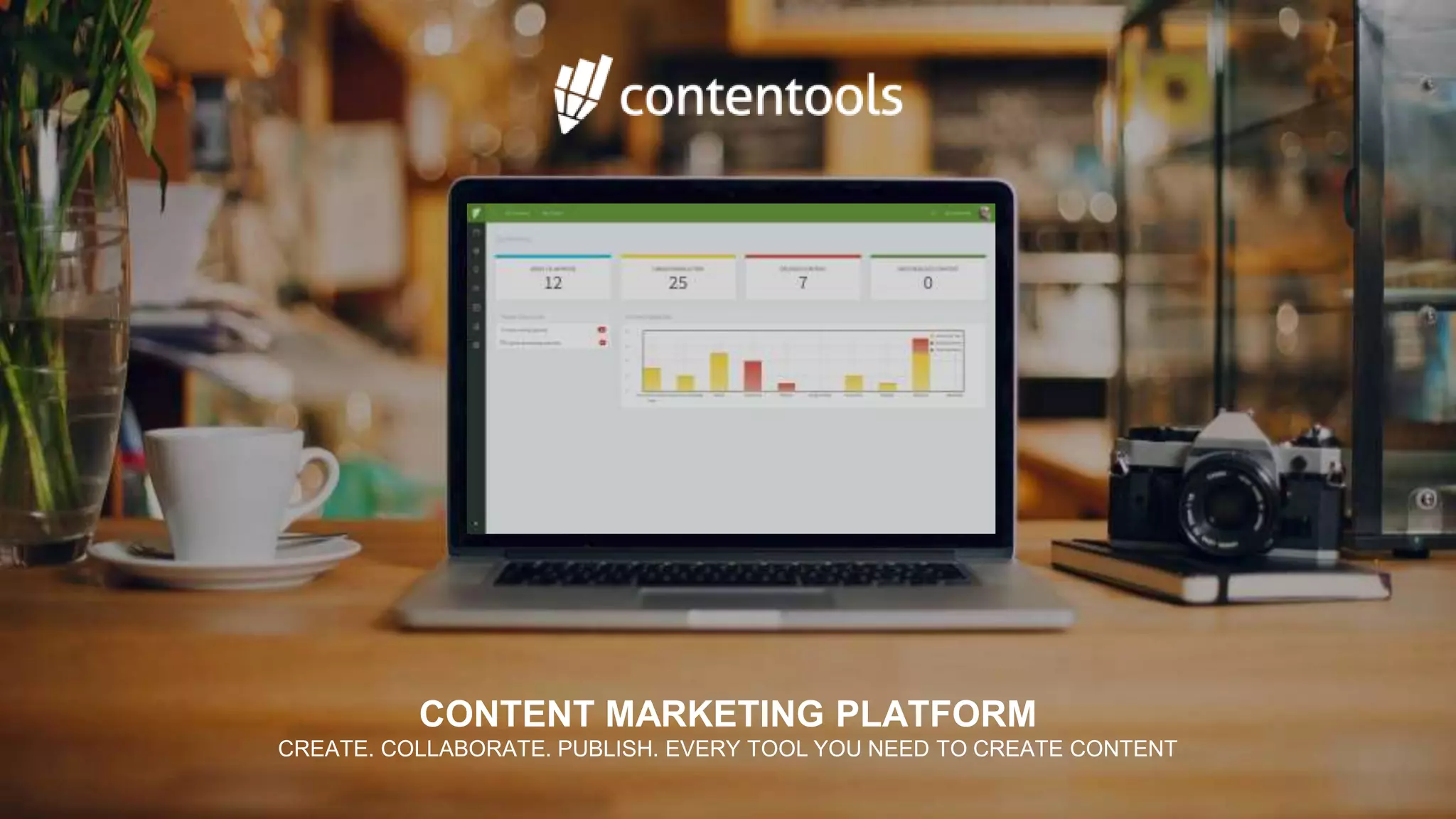 Contentools pitch deck slide 1