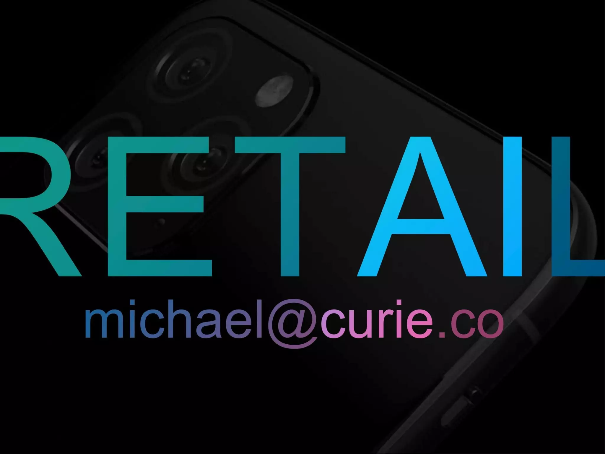 Curie pitch deck slide 1