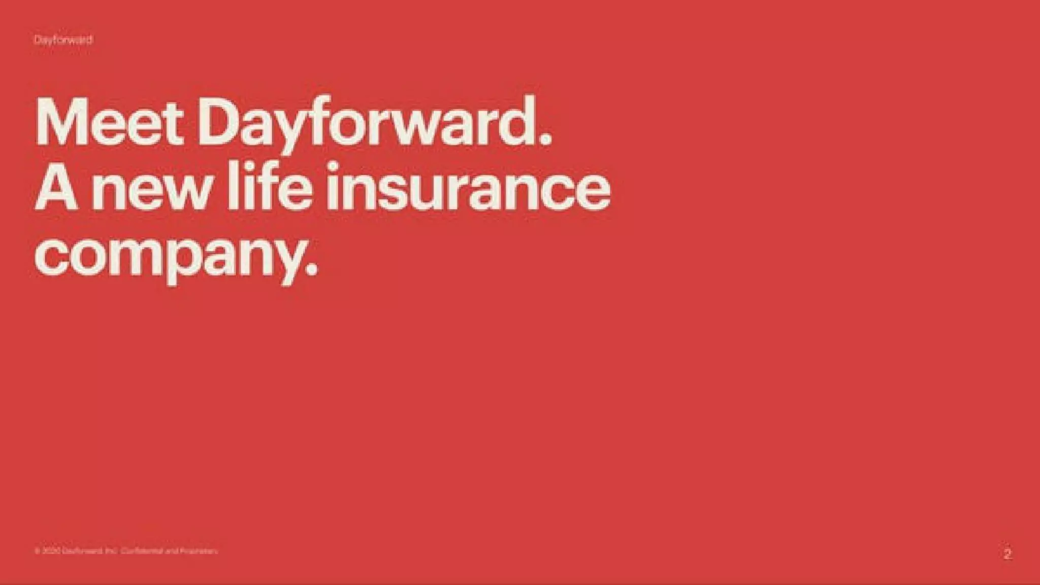 Dayforward pitch deck slide 1