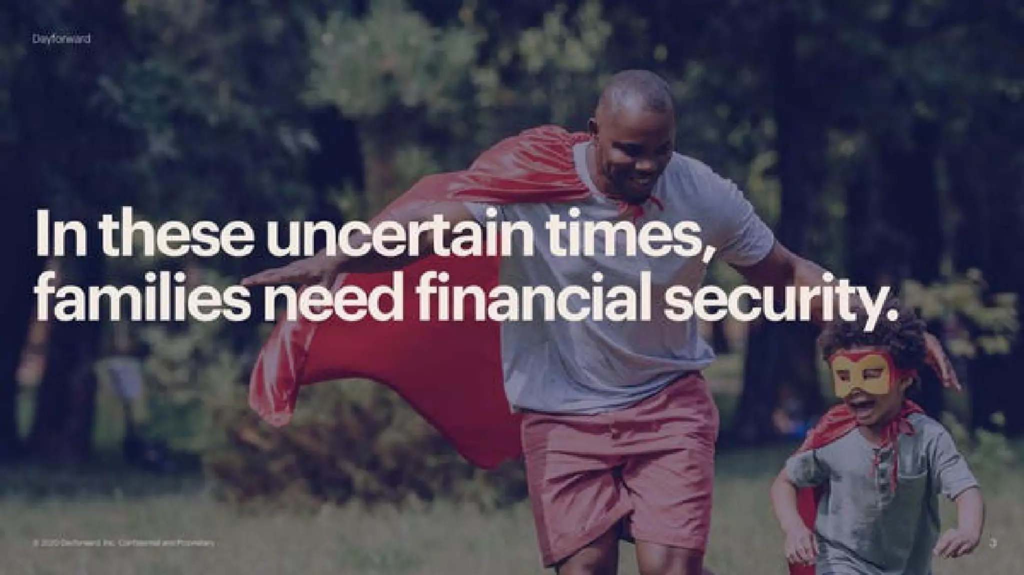 Dayforward pitch deck slide 2