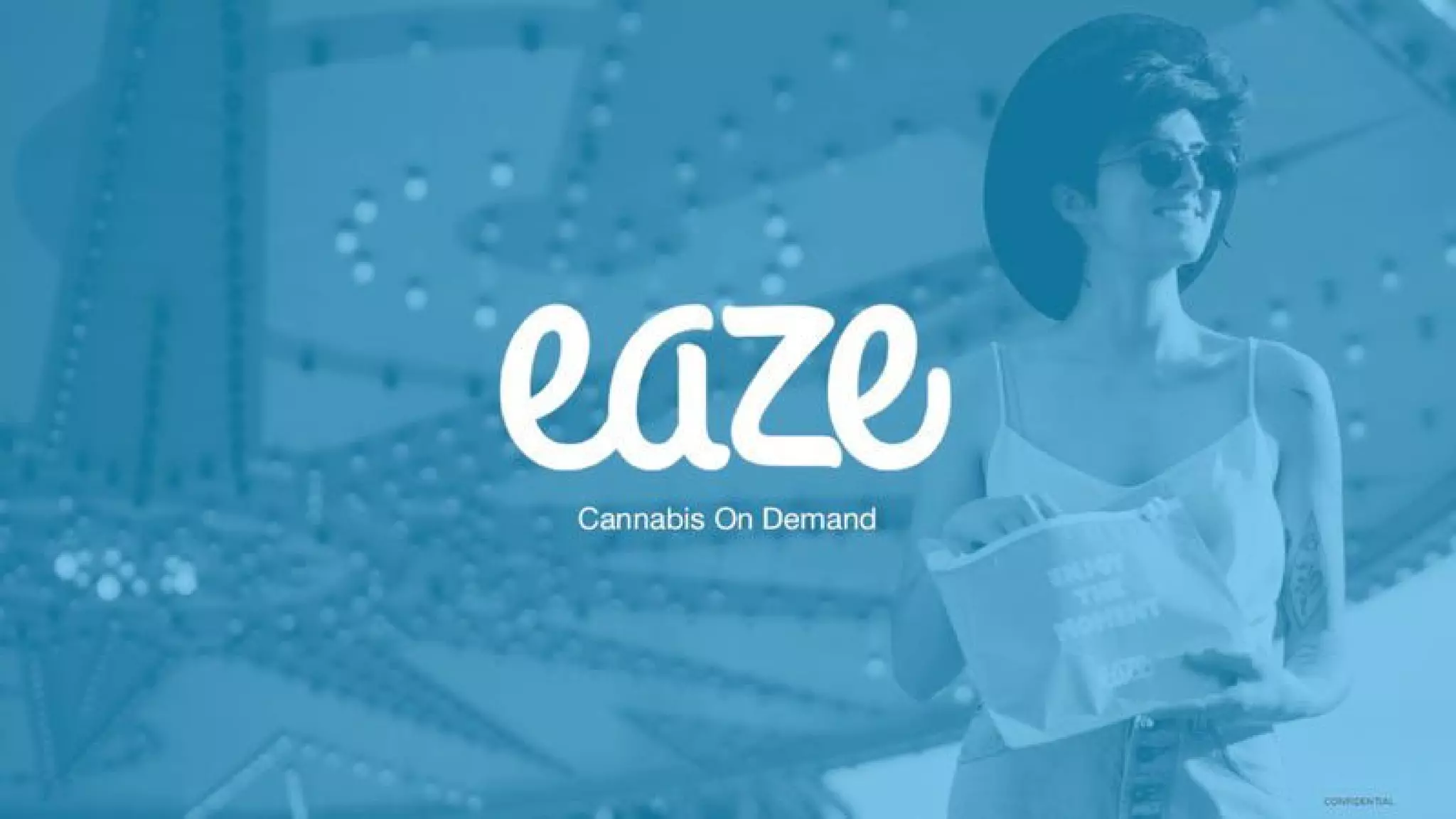 Eaze pitch deck slide 1
