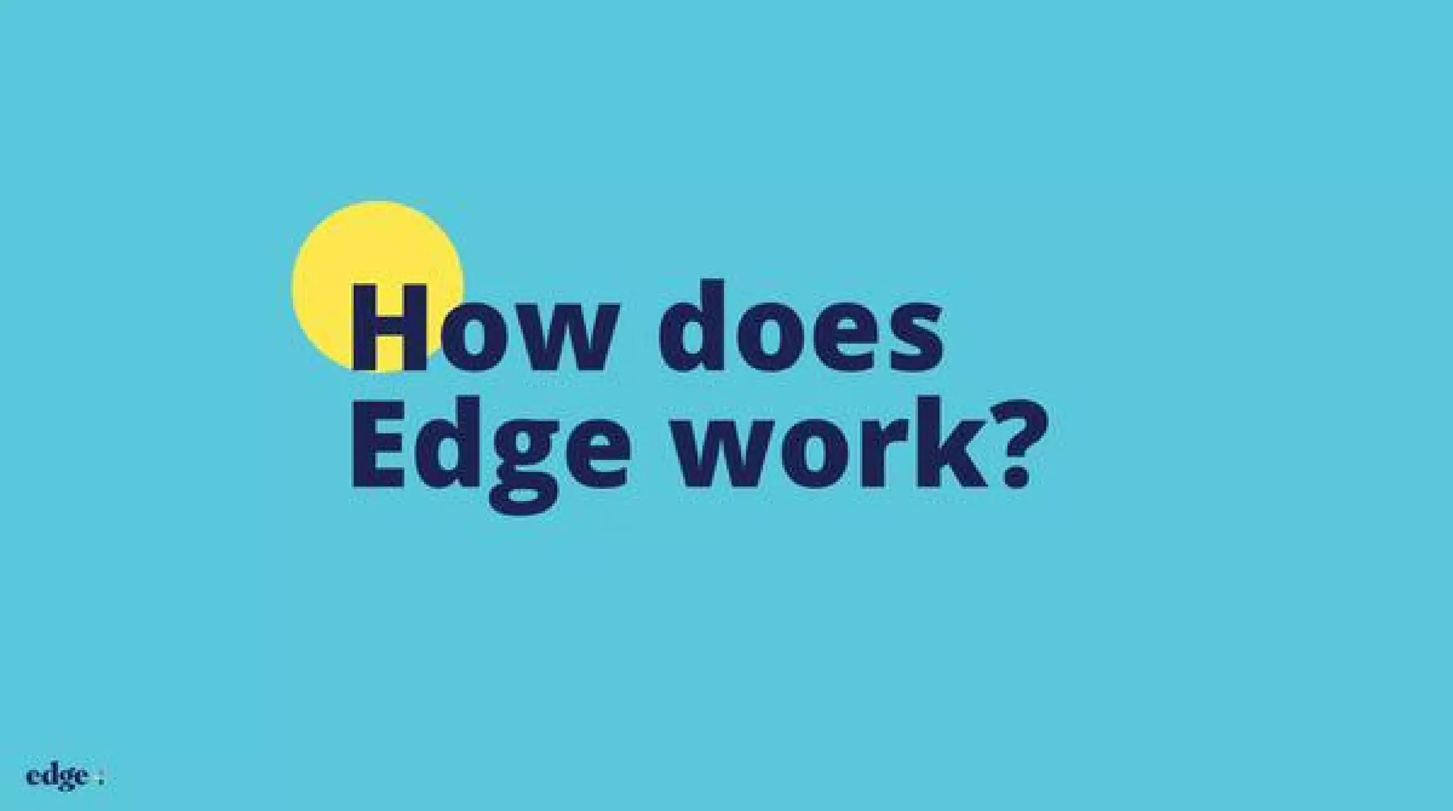 Edge pitch deck slide 3
