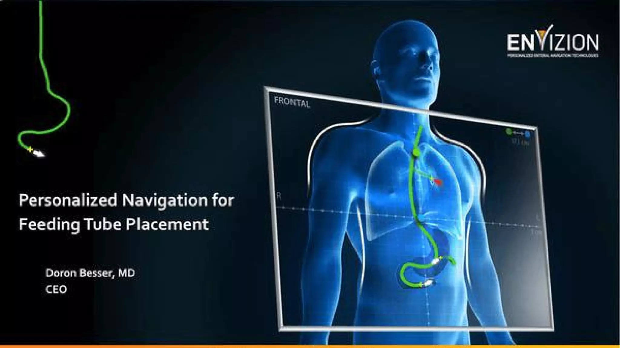 Envizion Medical pitch deck slide 1