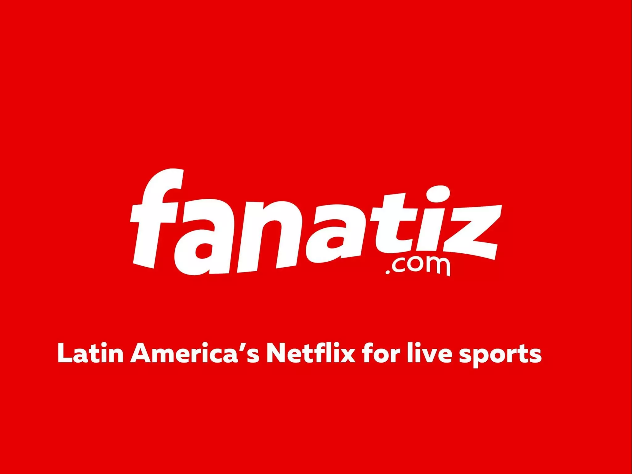 Fanatiz pitch deck slide 1