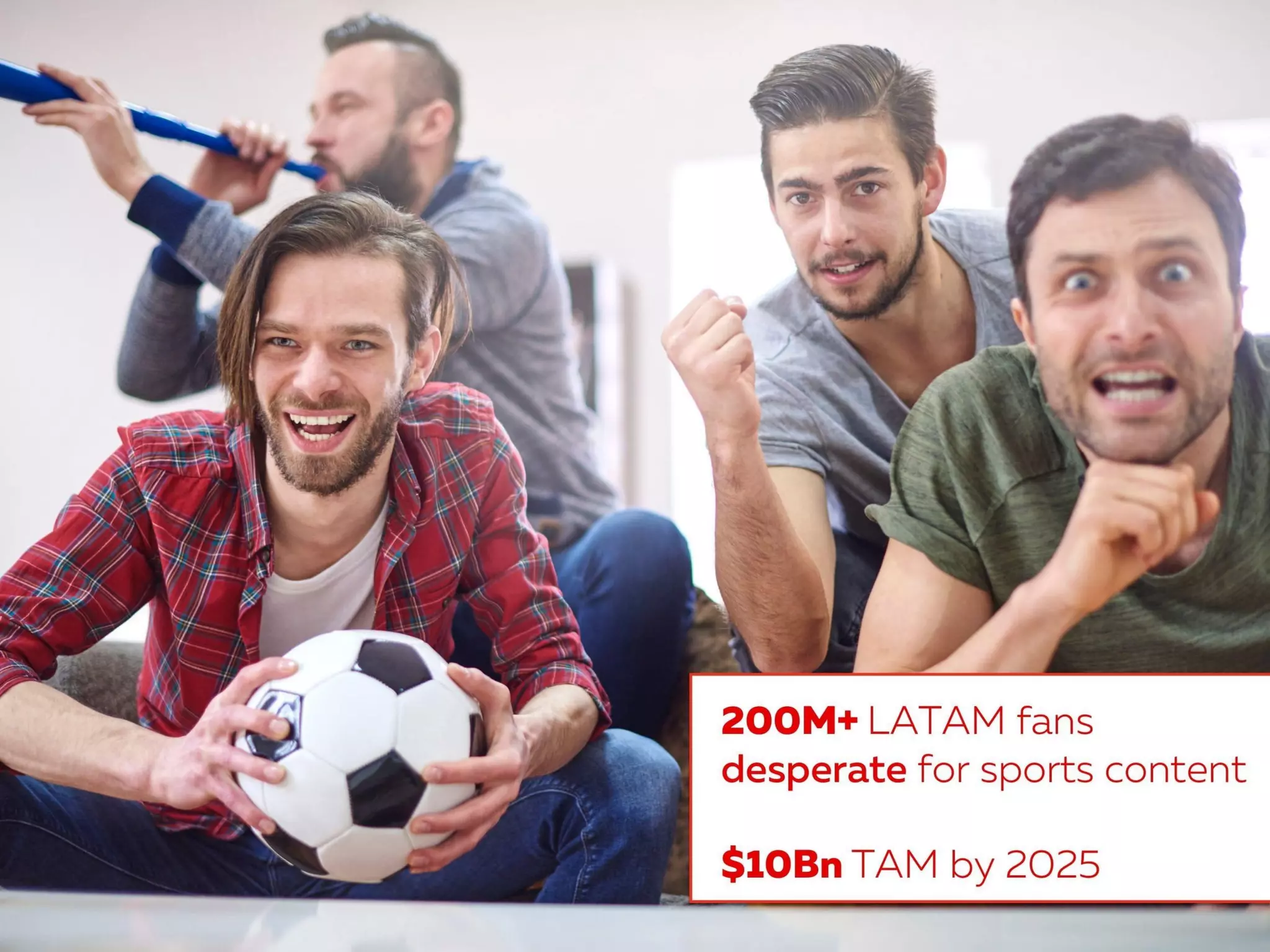 Fanatiz pitch deck slide 2