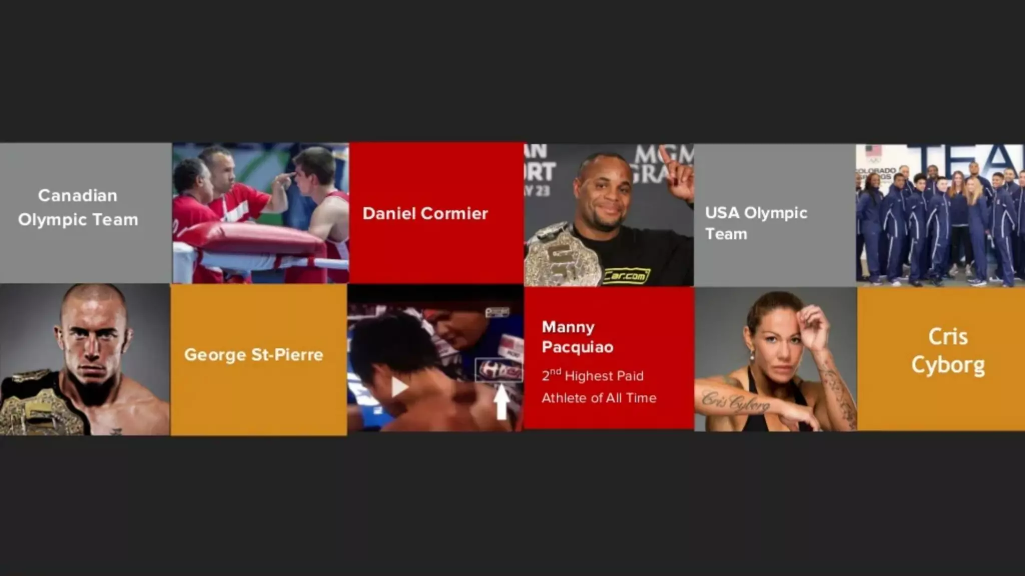 Fight Camp Hykso pitch deck slide 2