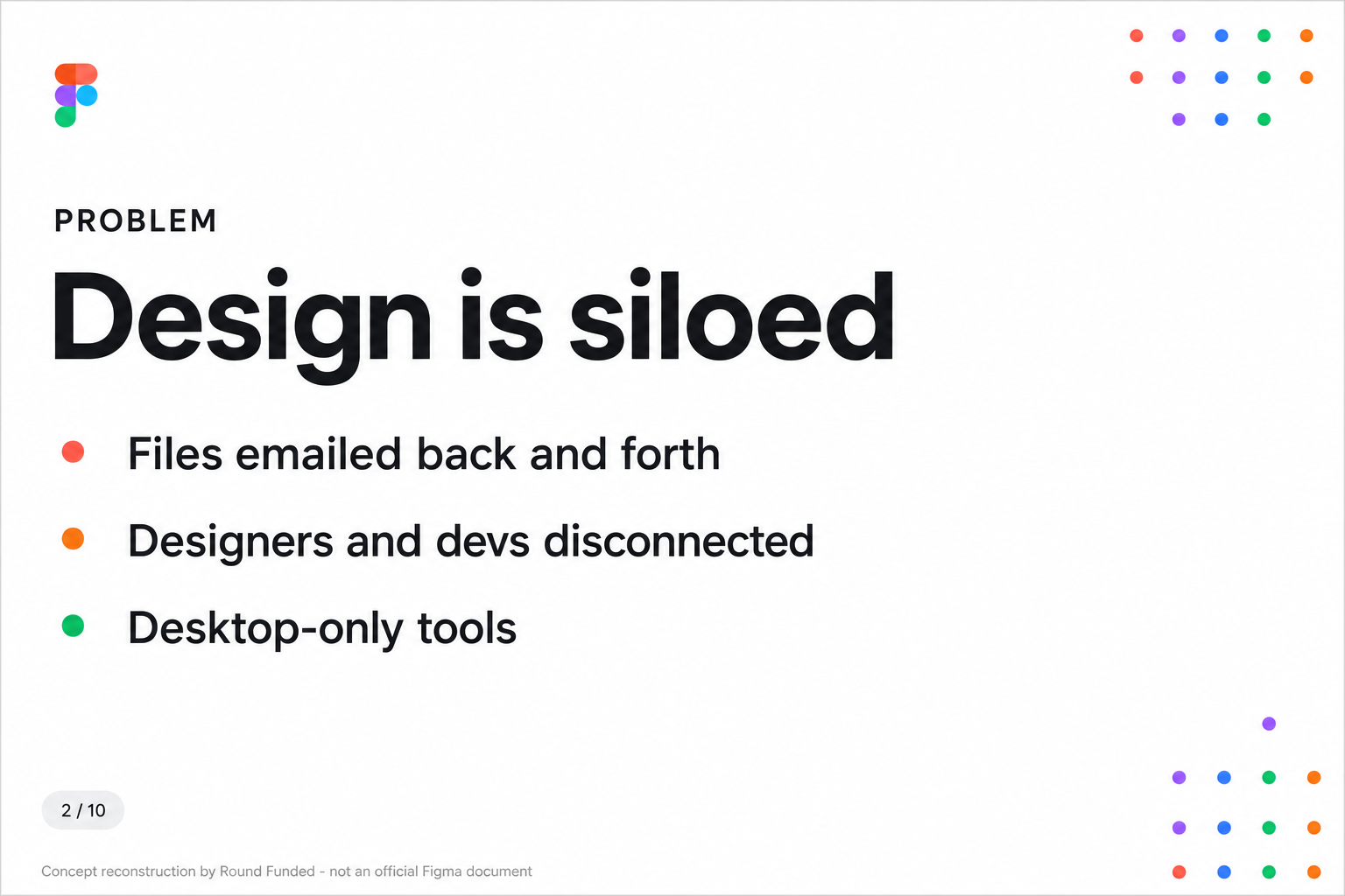 Figma pitch deck slide 2