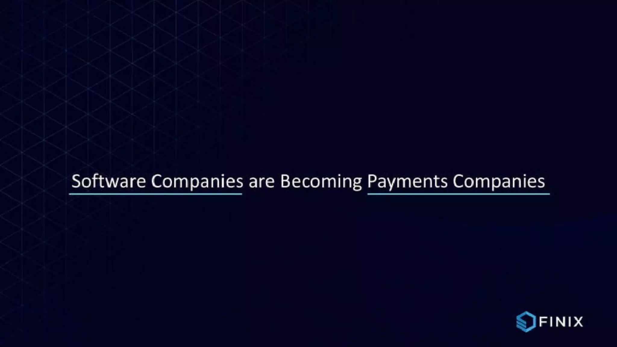 Finix Payments pitch deck slide 2