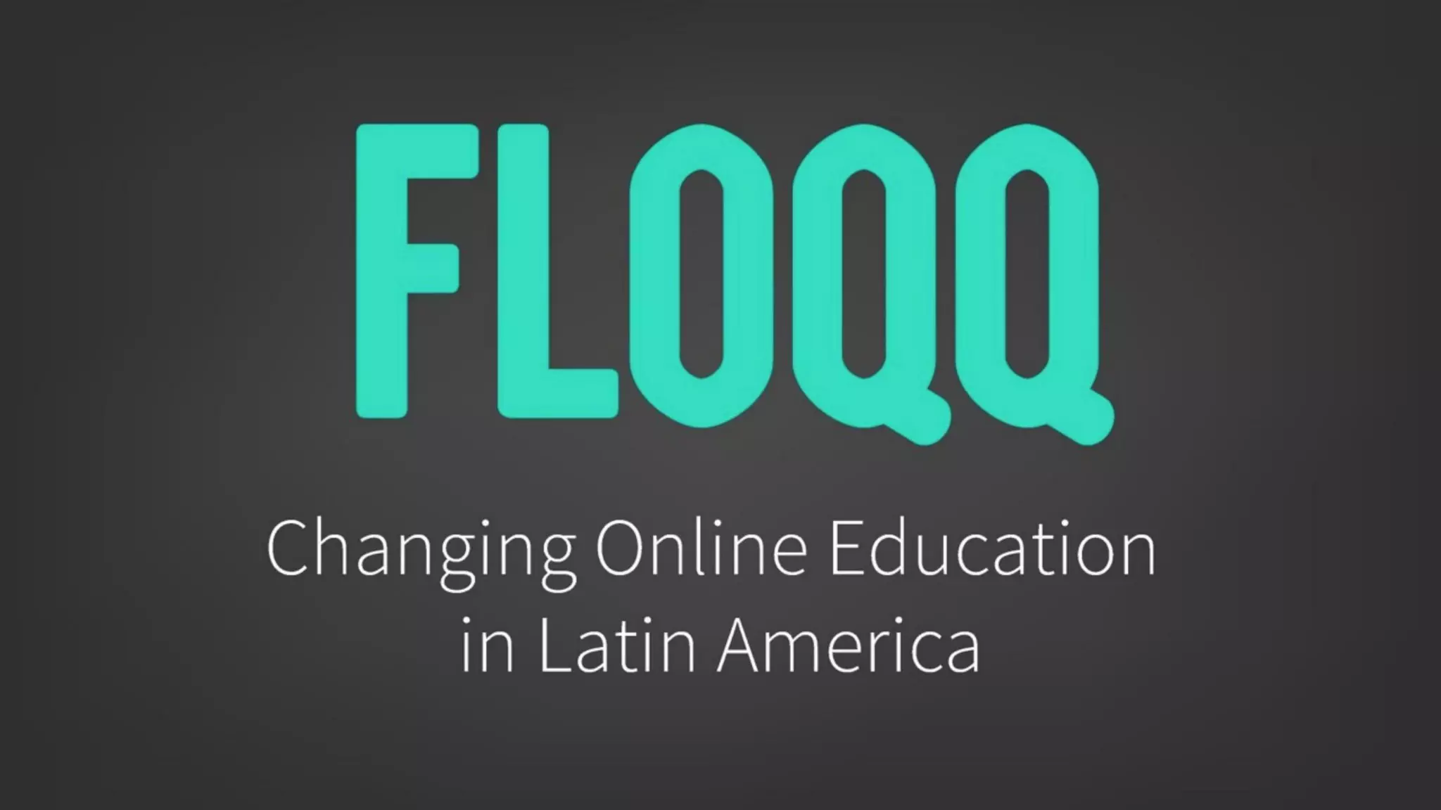 Floqq pitch deck slide 1