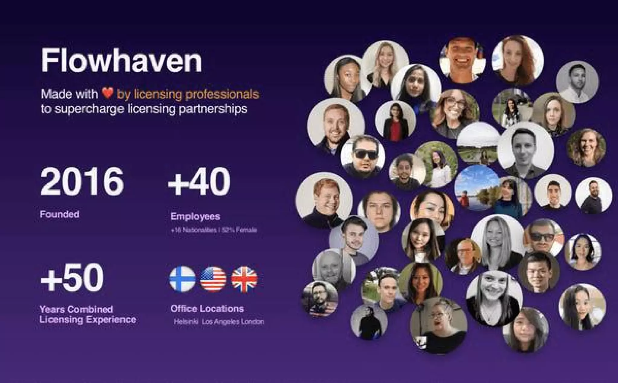 Flowhaven pitch deck slide 2