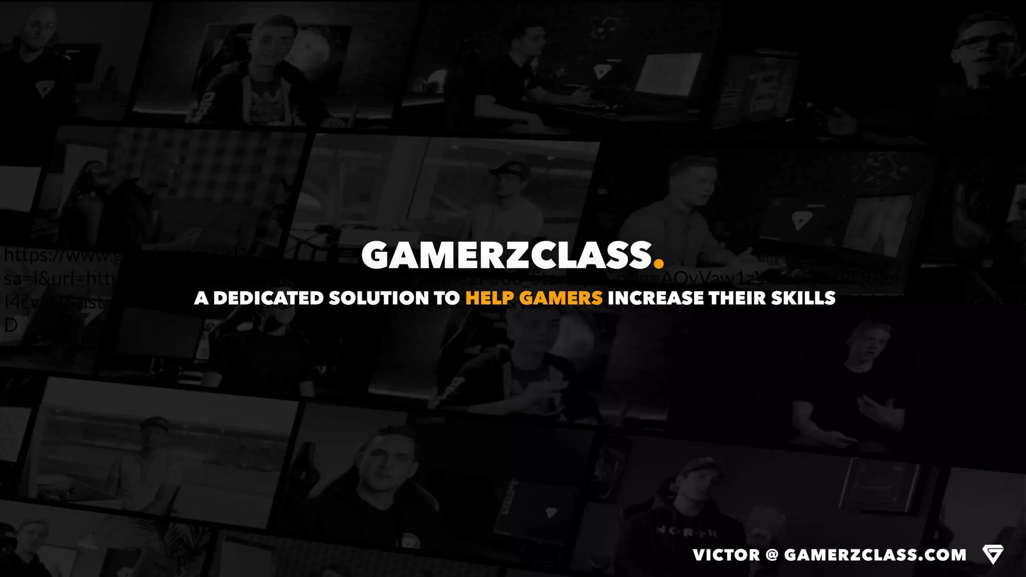 Gamerzclass pitch deck slide 1