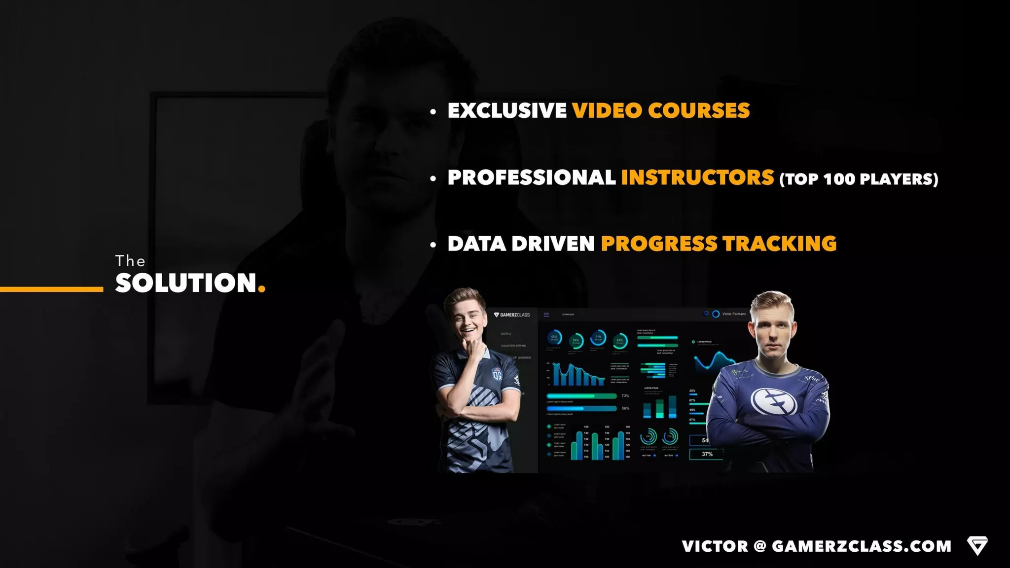 Gamerzclass pitch deck slide 3