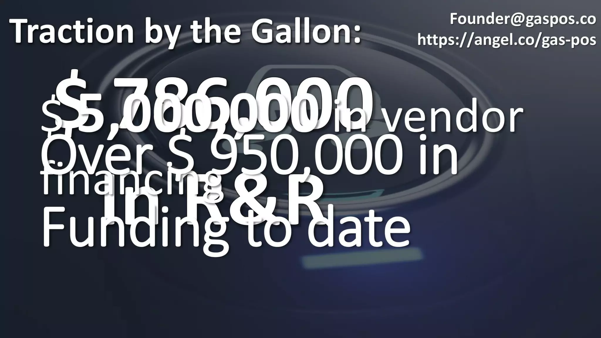 Gas Pos pitch deck slide 2