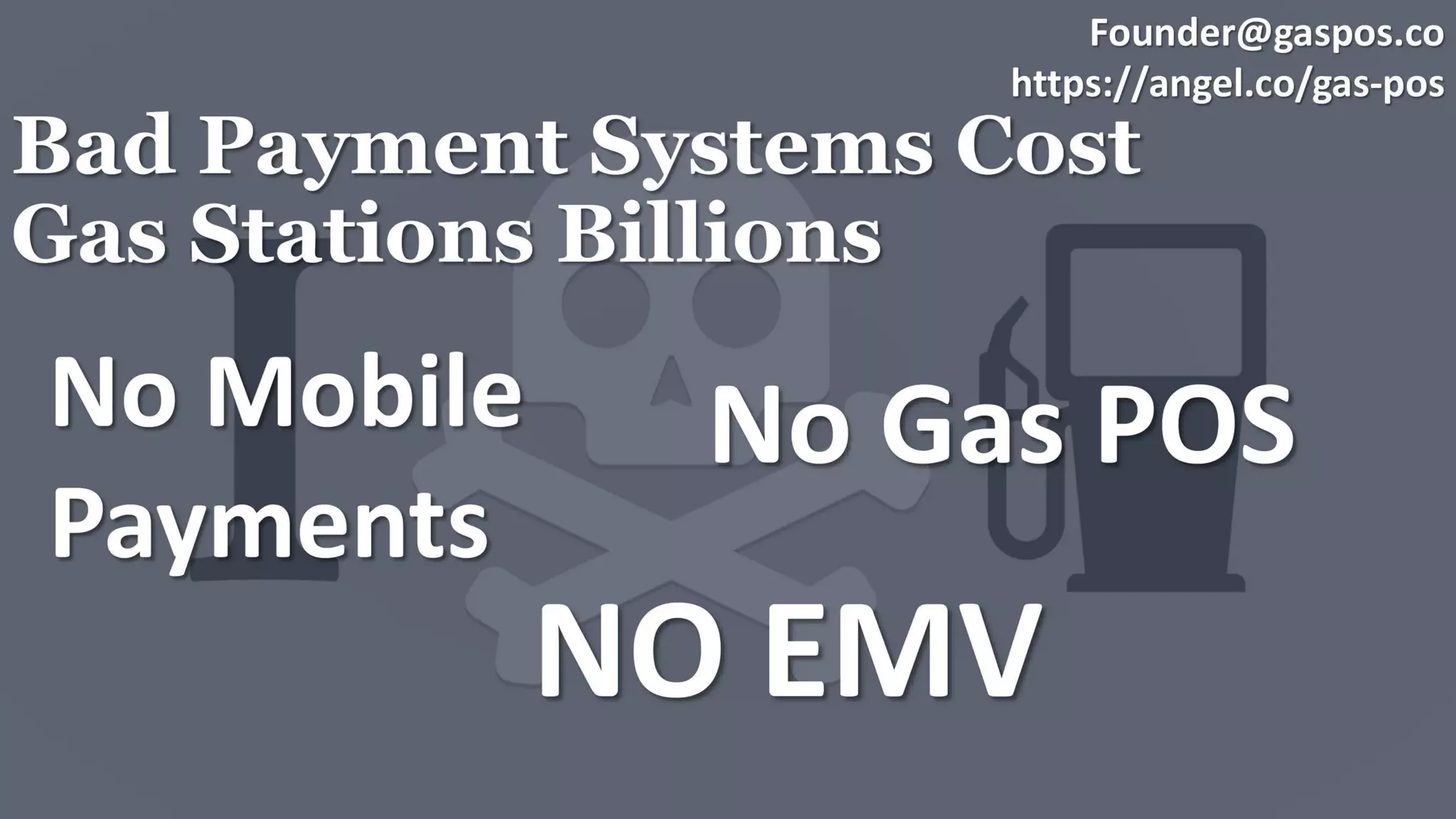 Gas Pos pitch deck slide 3