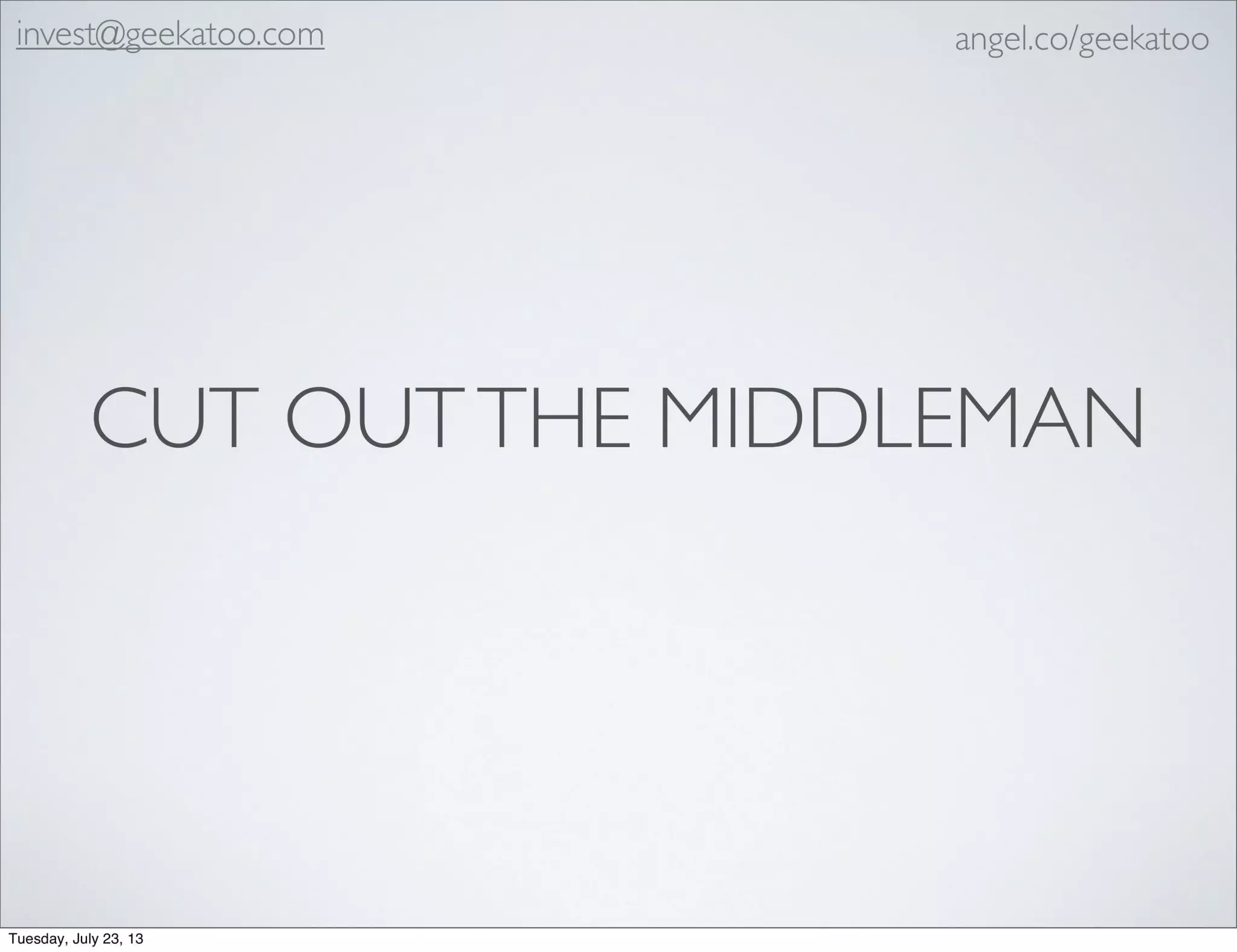 Geekatoo pitch deck slide 3