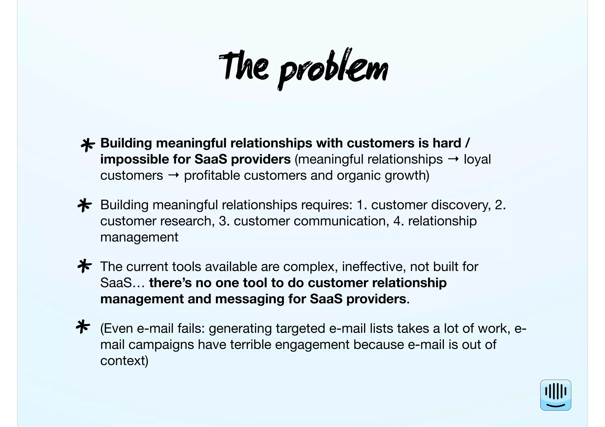 Intercom pitch deck slide 3