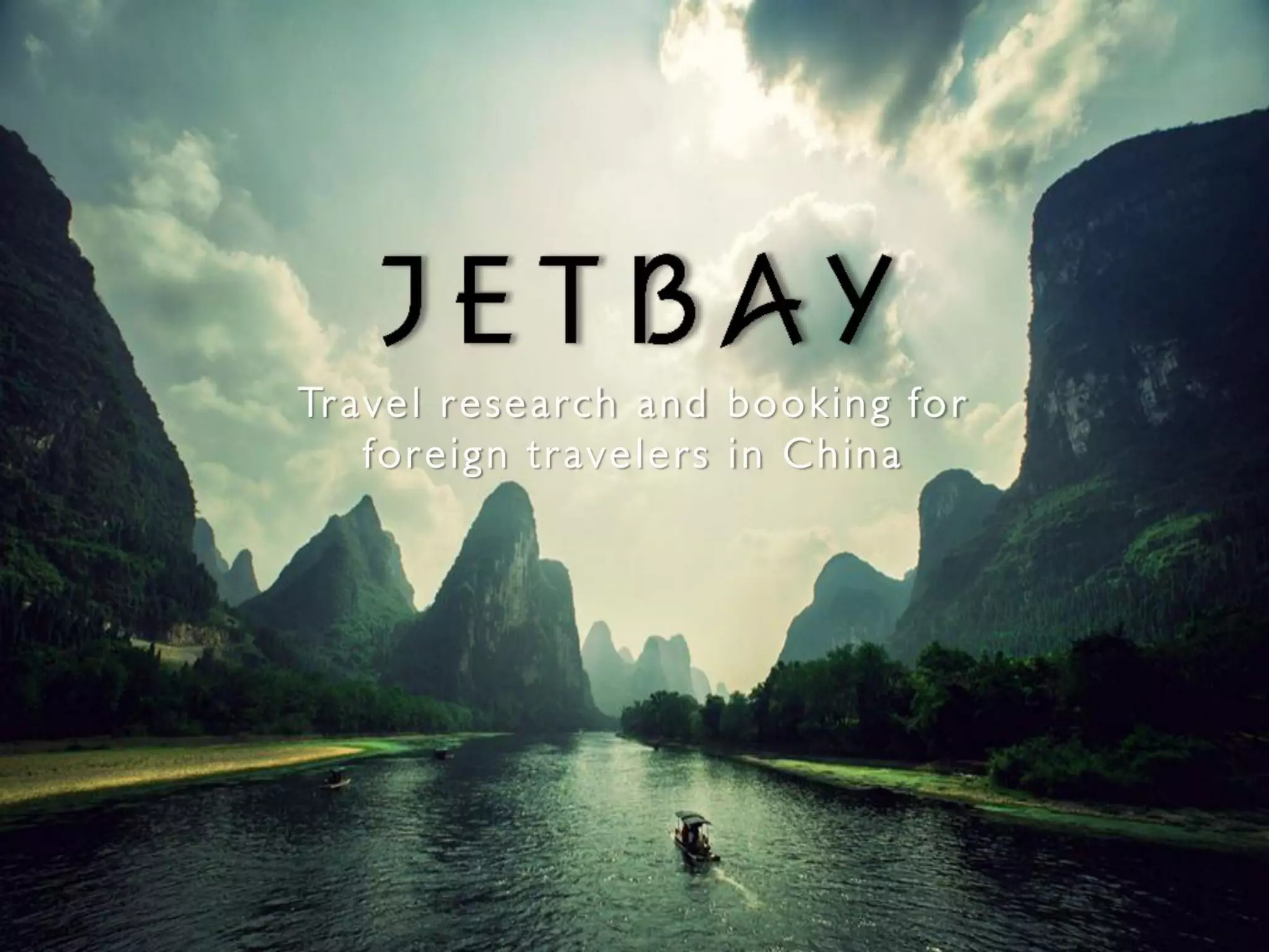 Jetbay pitch deck slide 1