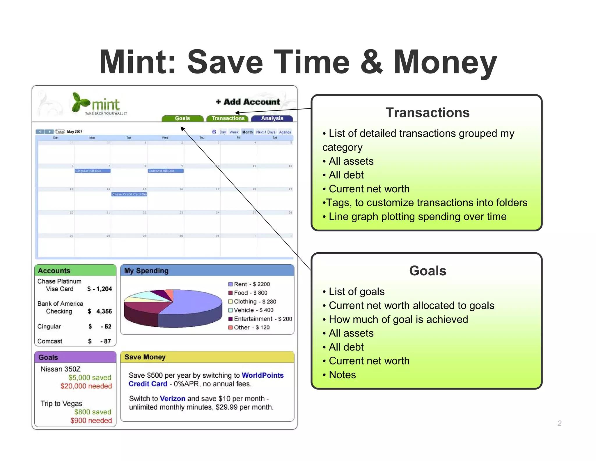 Mint pitch deck slide 2