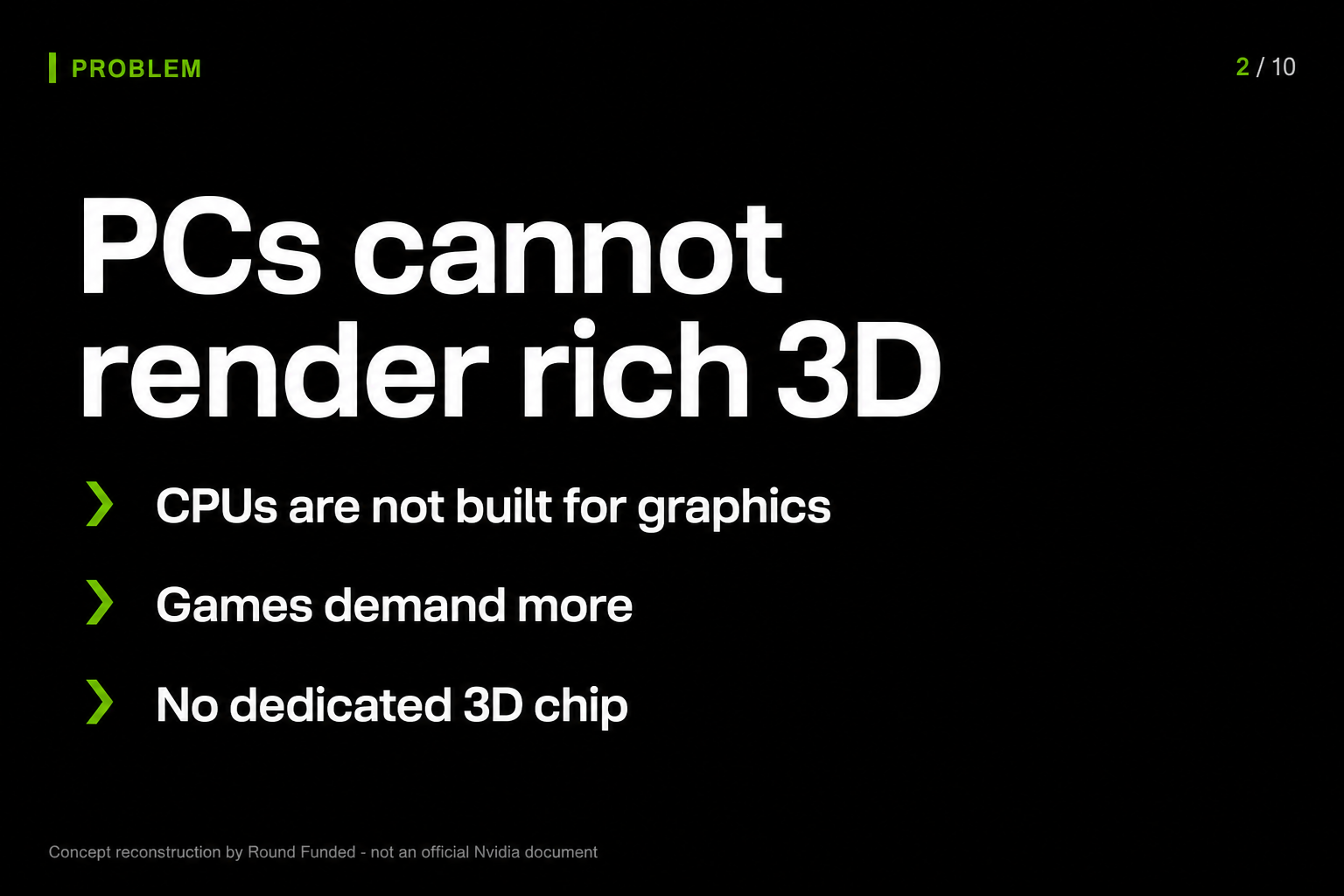 Nvidia pitch deck slide 2