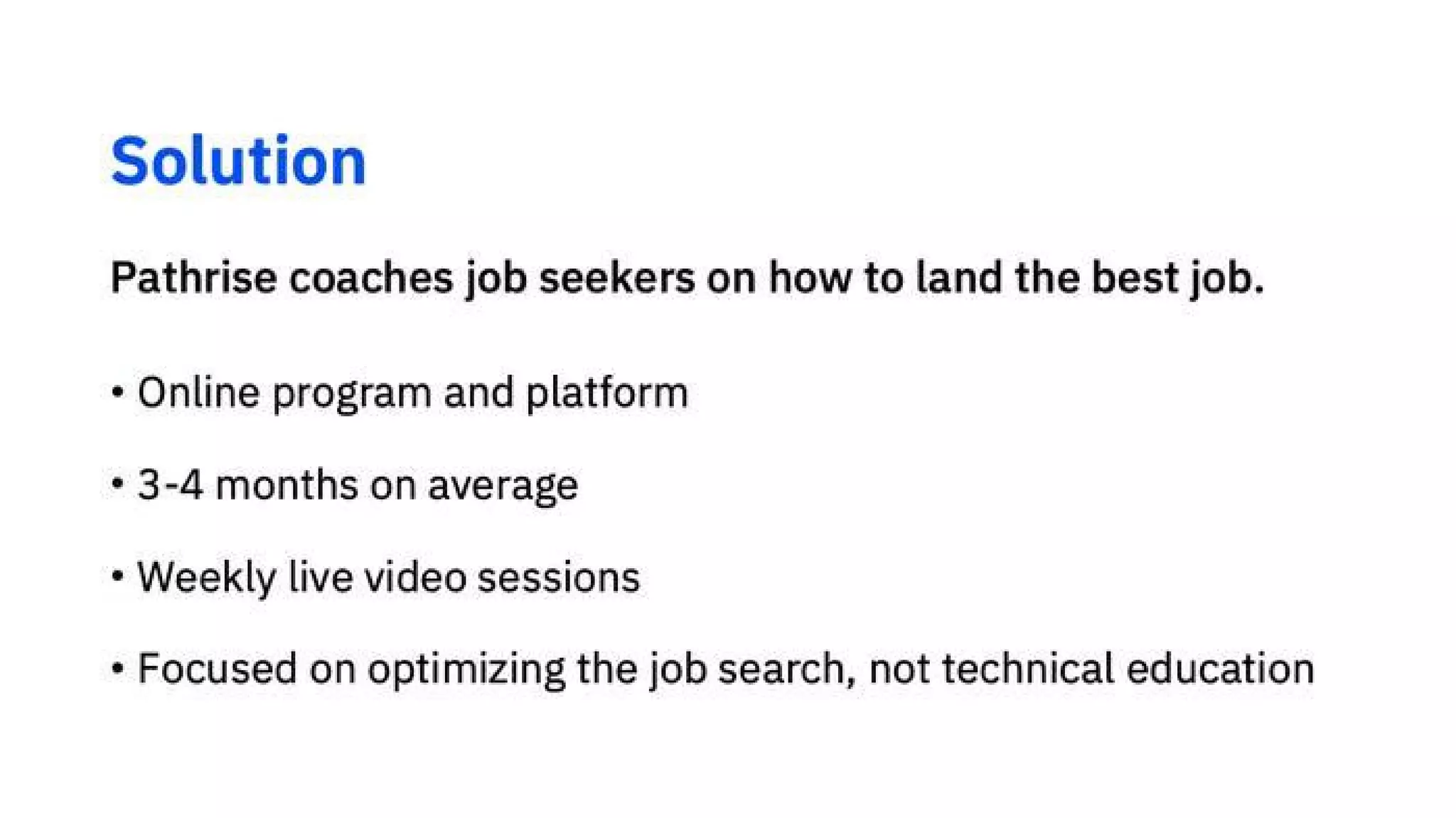 Pathrise pitch deck slide 3