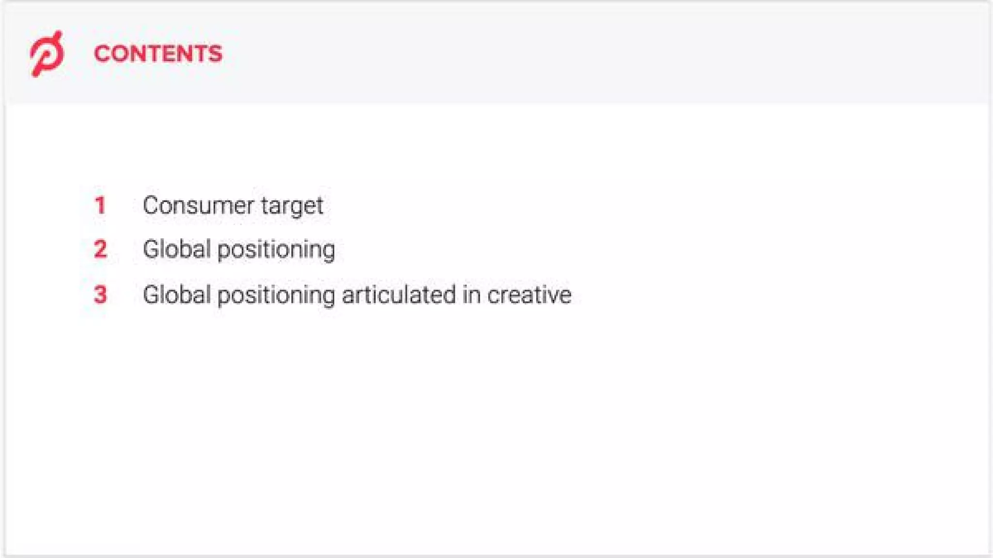 Peloton pitch deck slide 2