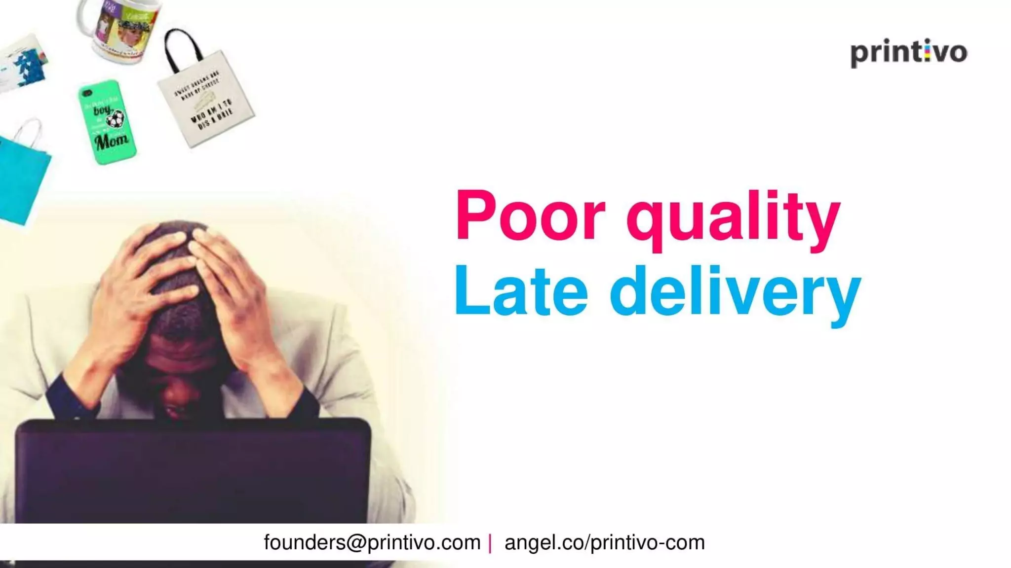 Printivo pitch deck slide 2