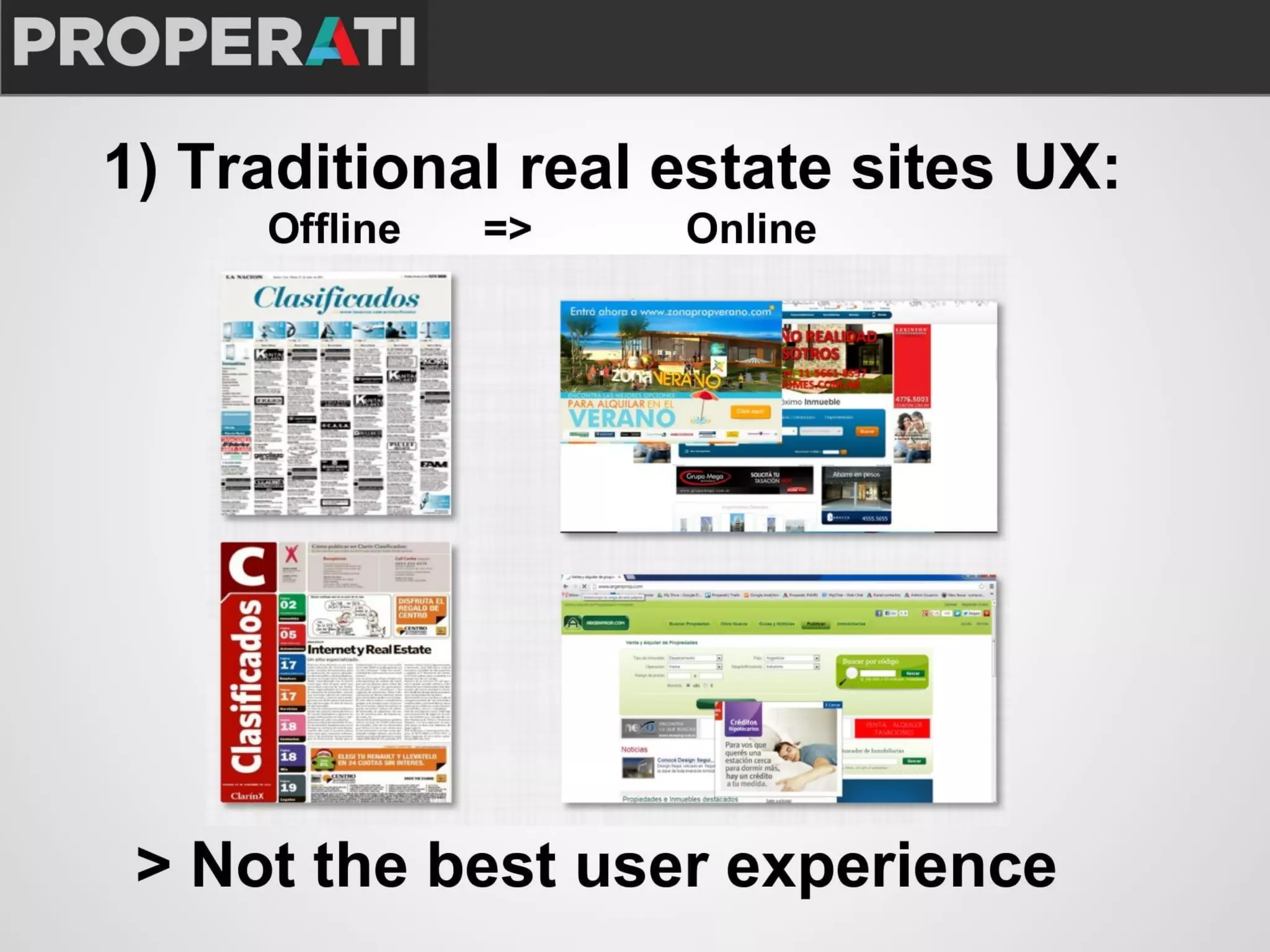 Properati pitch deck slide 3