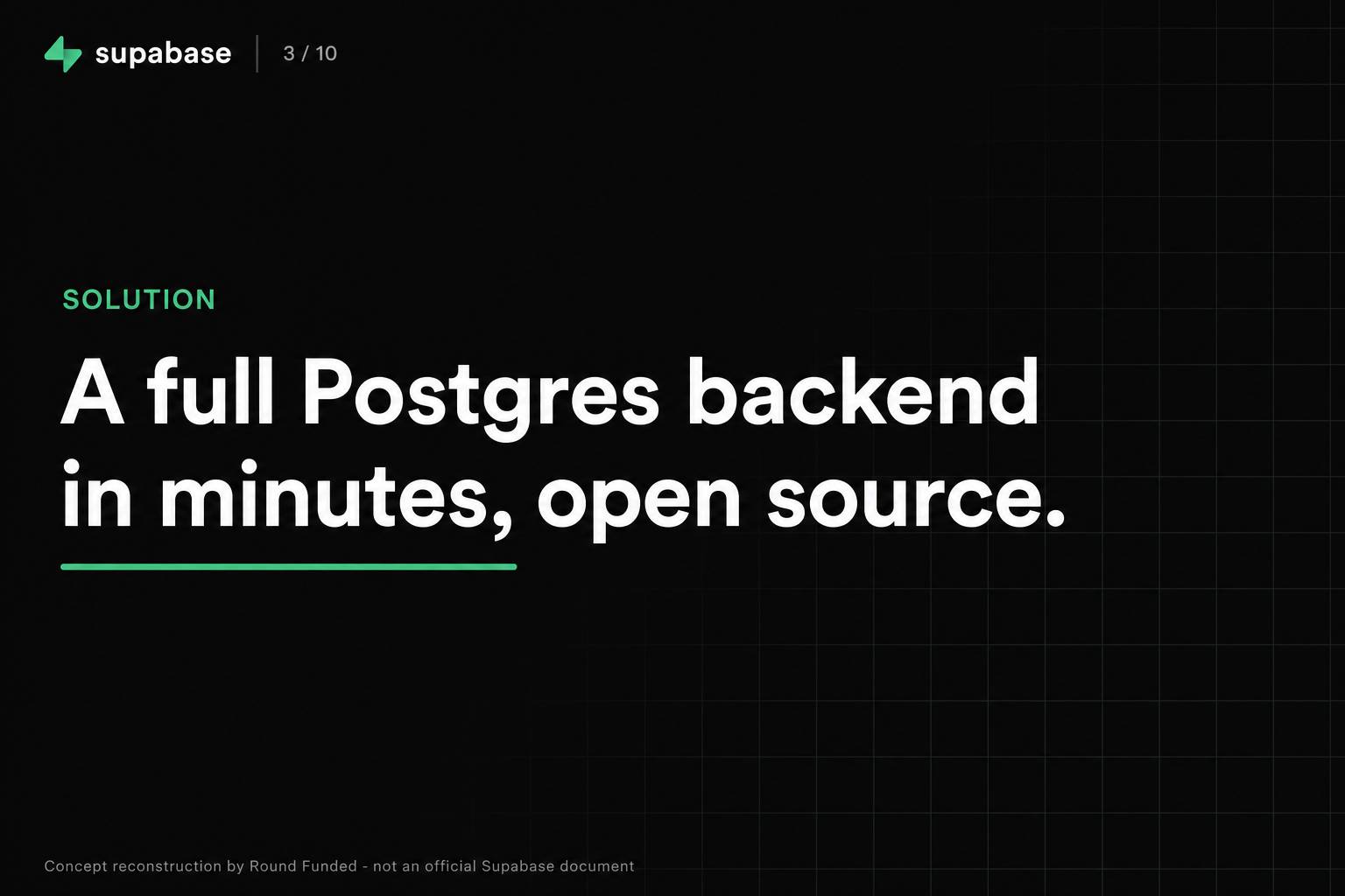 Supabase pitch deck slide 3